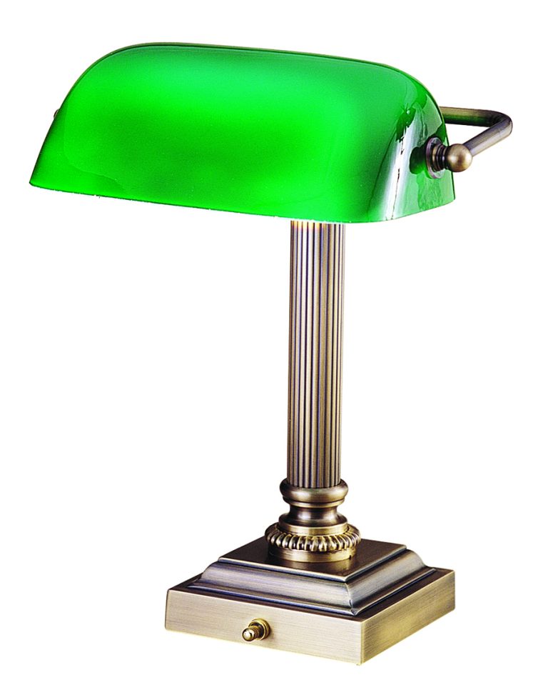 13.75-inch Shelburne Polished Brass Table Lamp