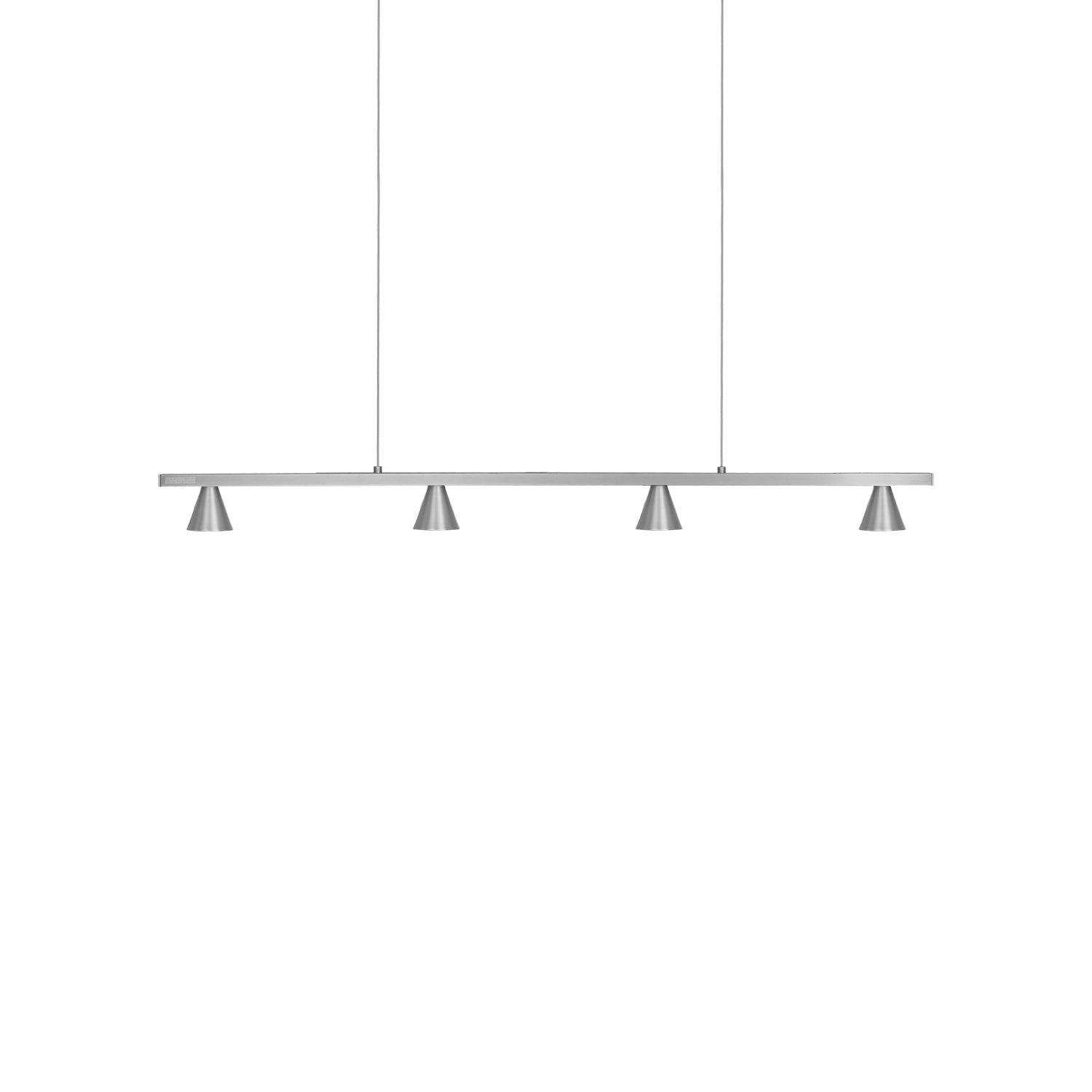 Dune 37-in Aluminum Linear Pendant