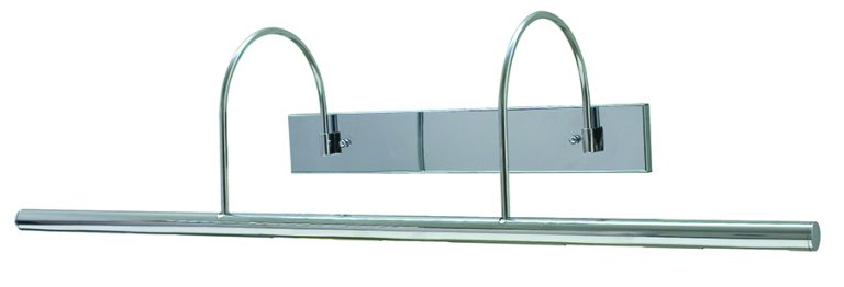 36-inch Slim-Line Chrome Plug-In Picture Light
