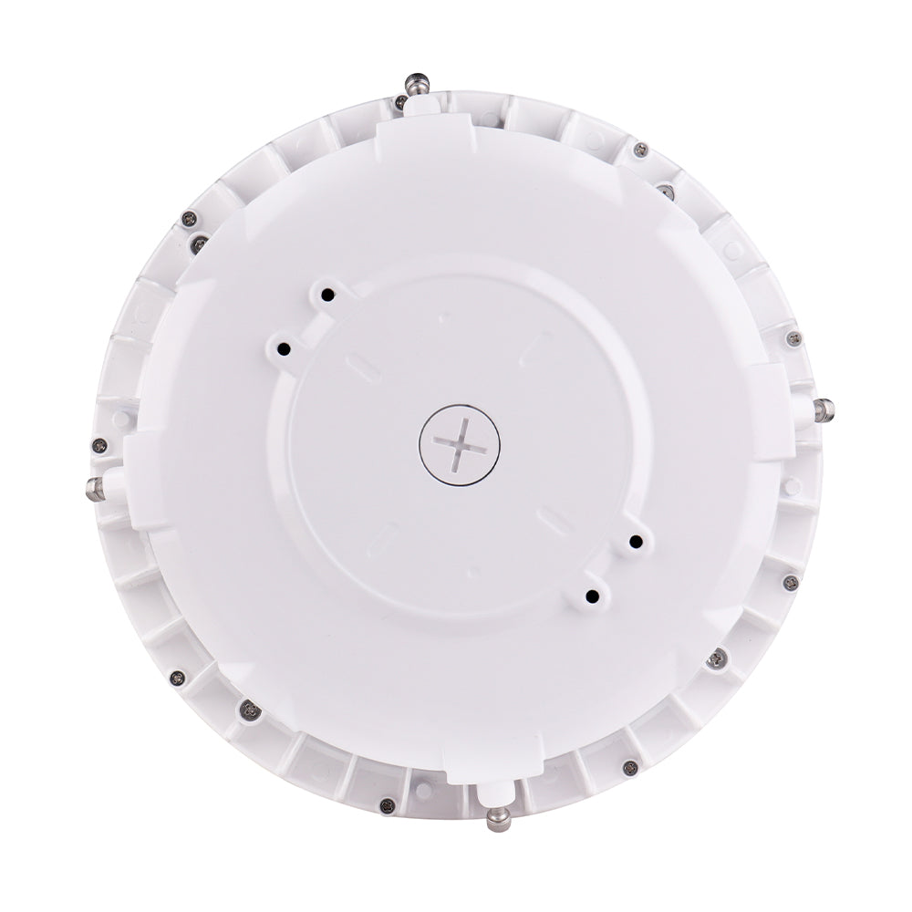 Commercial LED 100-Watt Round Canopy Light 3 Color Selectable