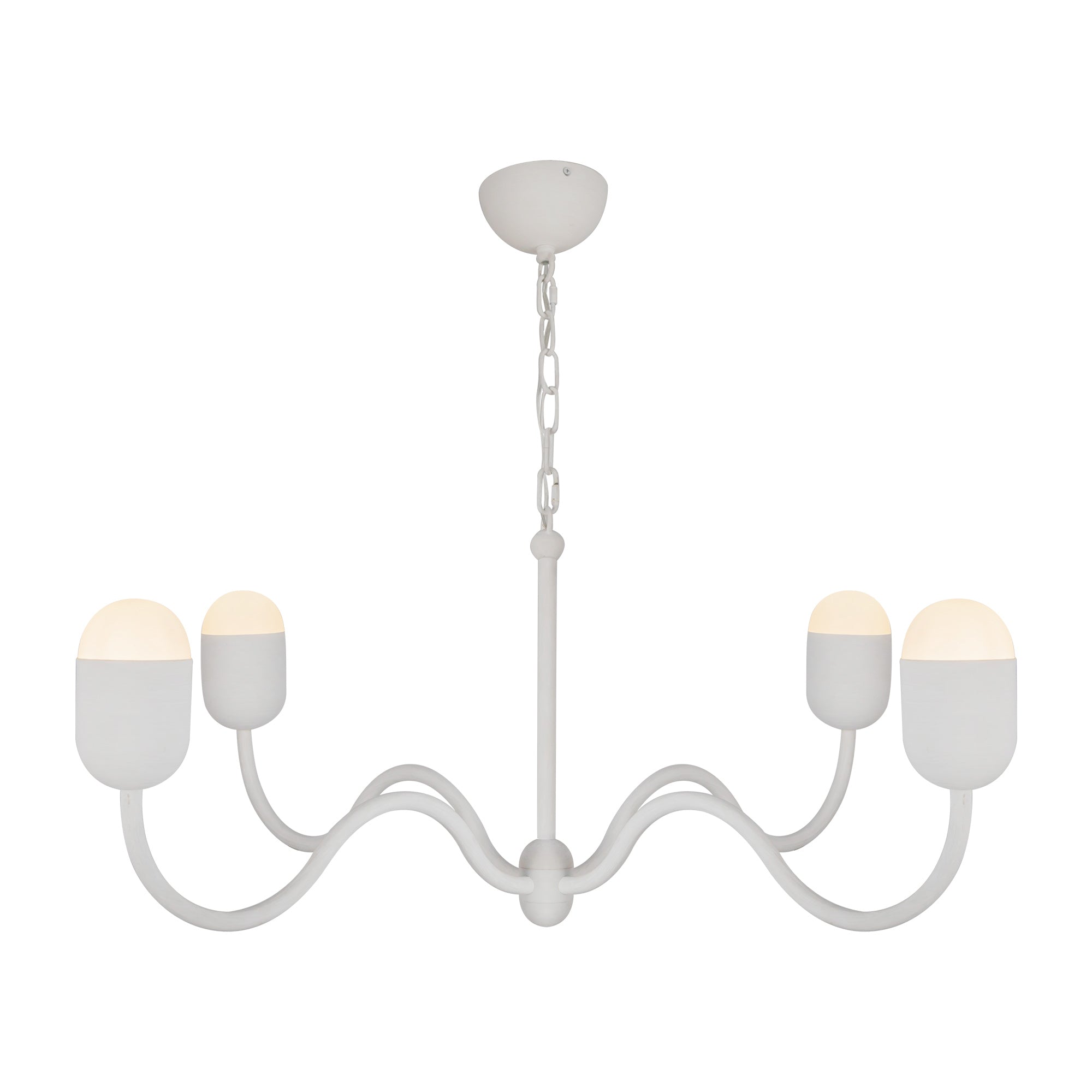 Effie 39-in Aluminum Chandelier