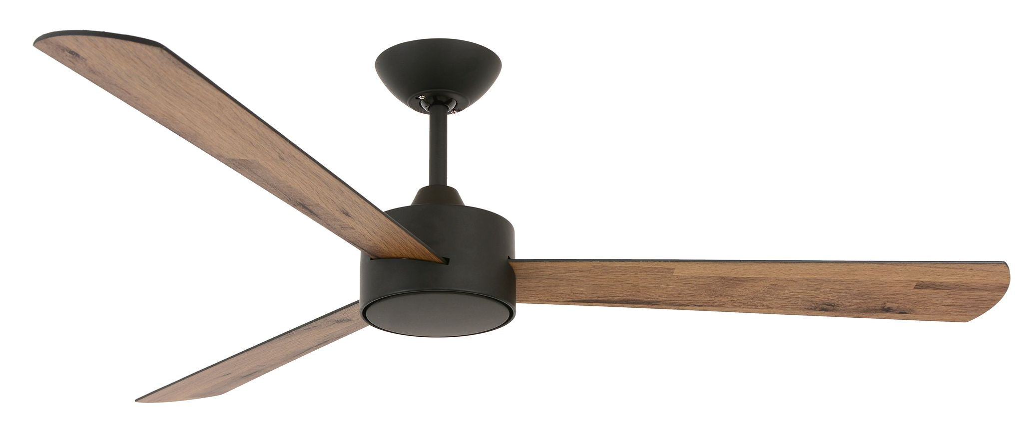 52 Inch DC Bronze Fan with Reversible Koa Walnut Blades and Remote