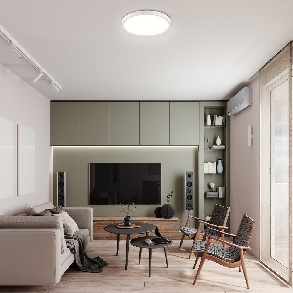 Residential LED Ceiling Light 15W Adjustable Brightness