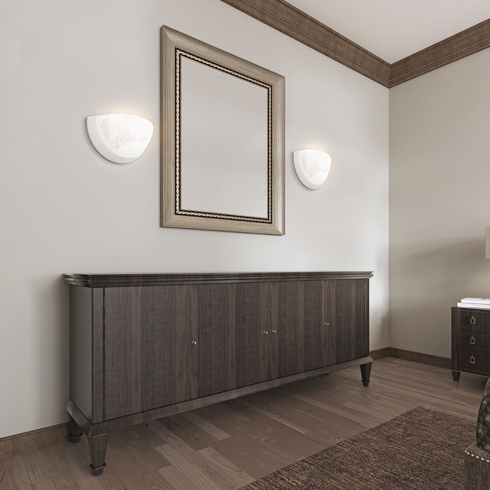 Residential LED 9W Indoor Wall Light with Dimmable A19 Lamp