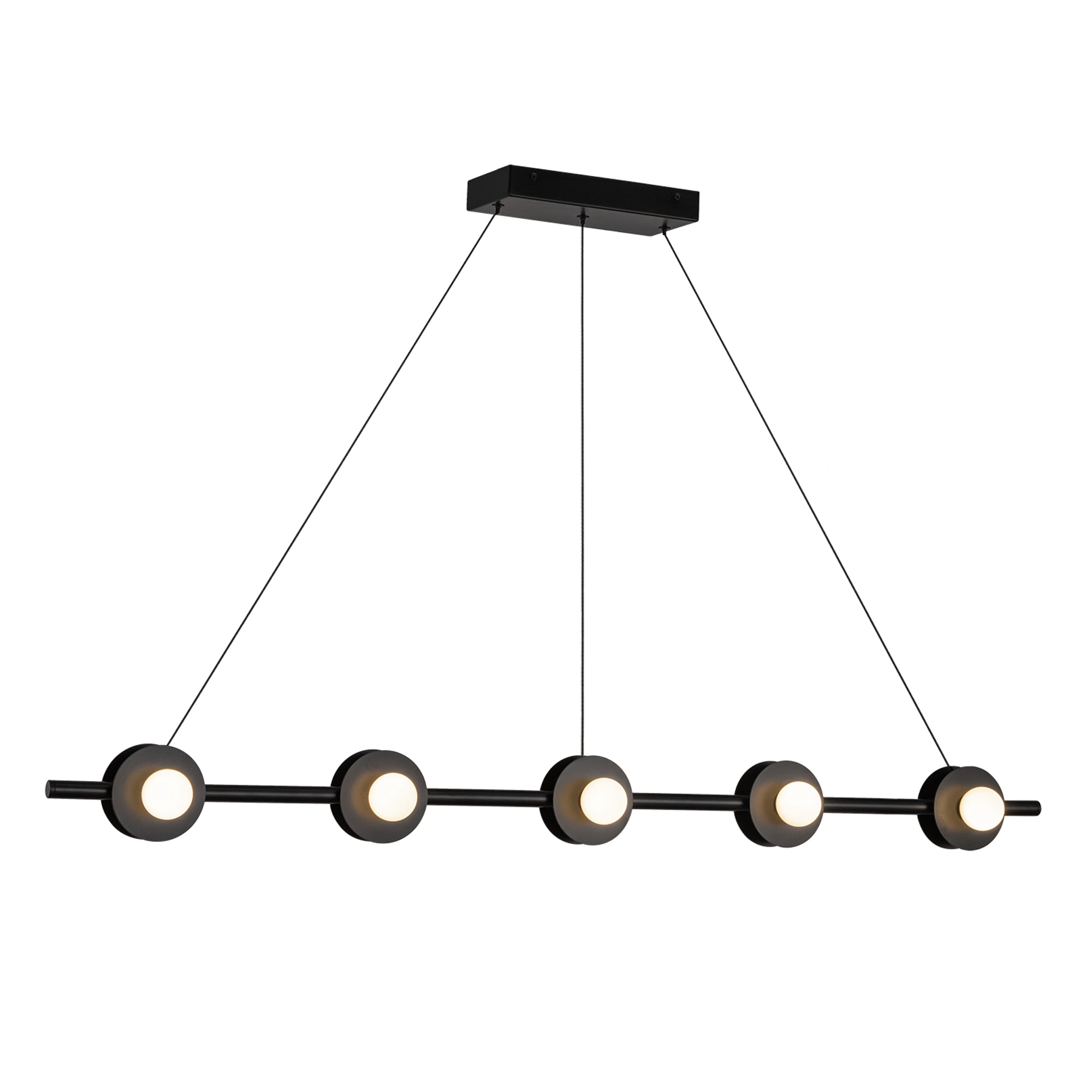 Elixir 48-in Steel Linear Pendant