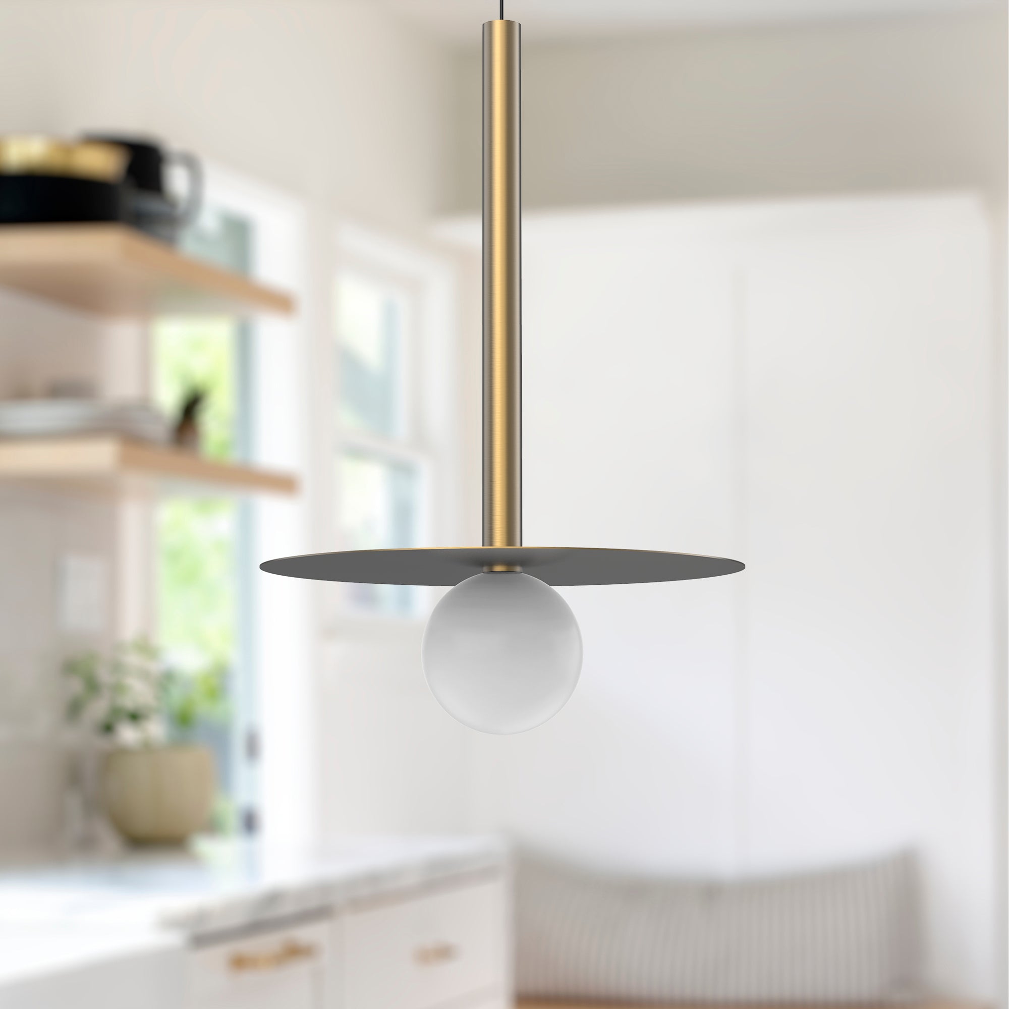 Elixir 19-in Steel Pendant