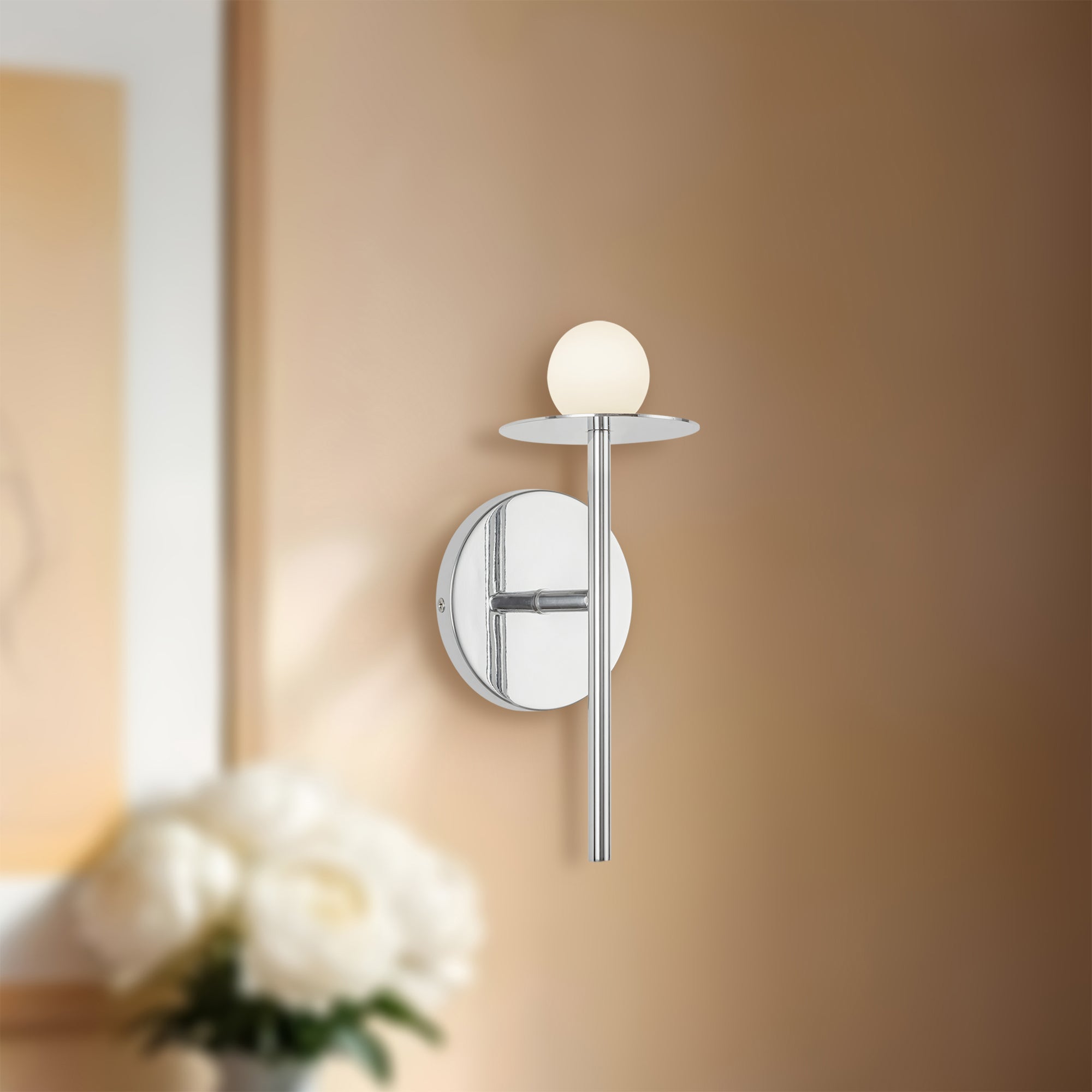 Elixir 10-in Steel Wall Sconce
