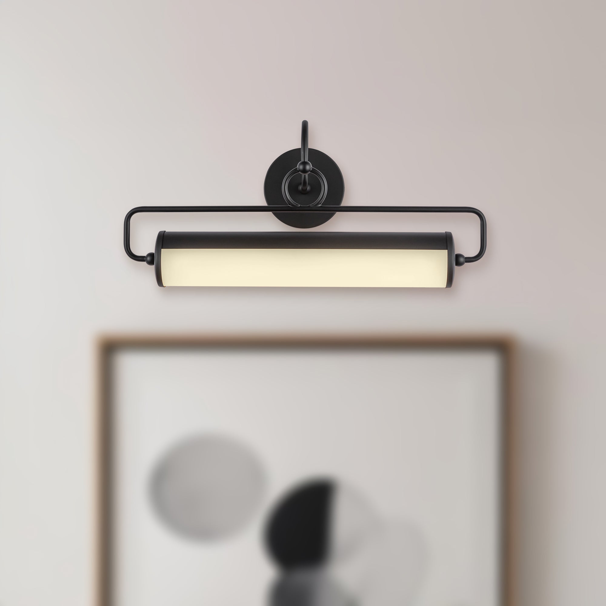 Ellen 21-in Aluminum Steel Acrylic Picture Light