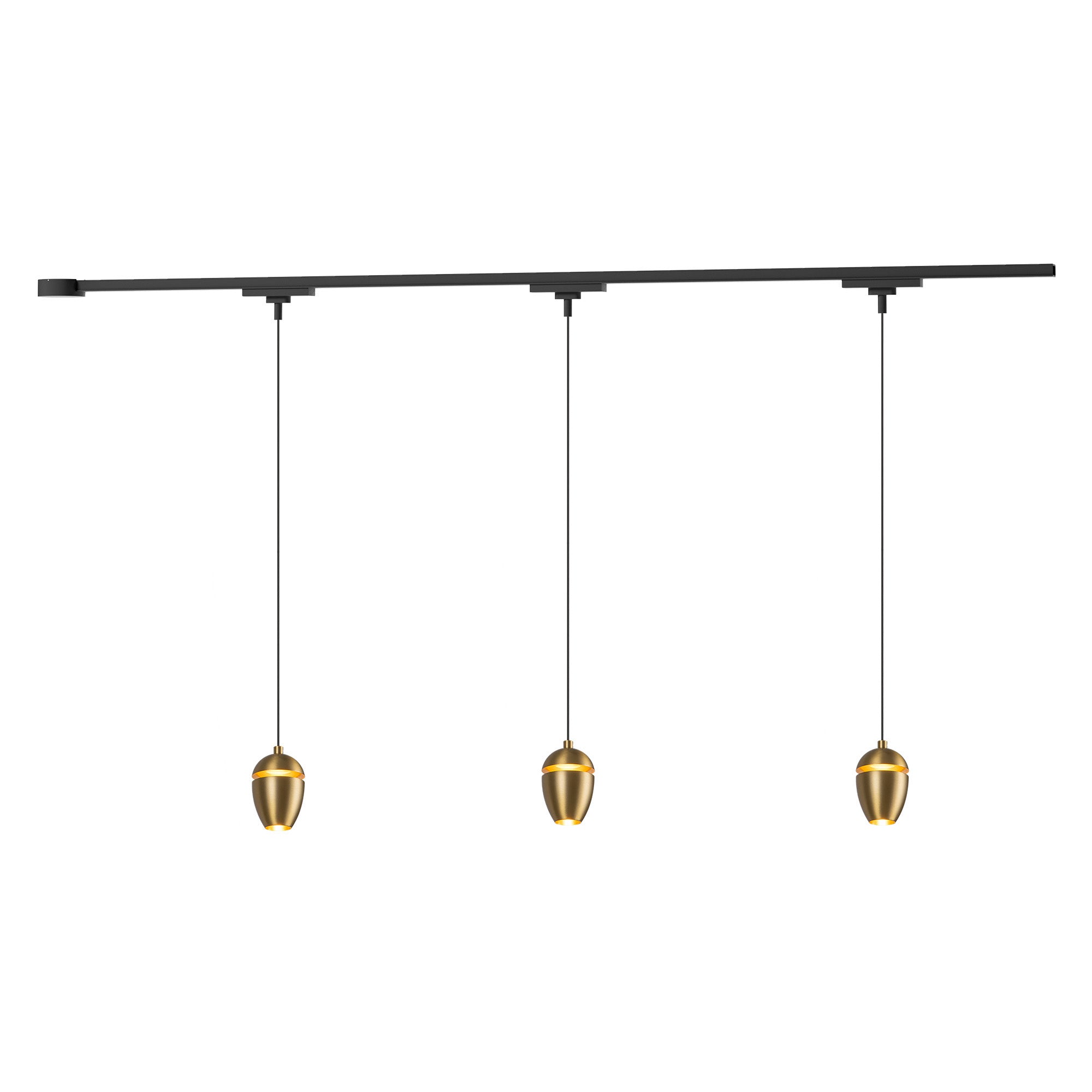 Eloa 38-in Aluminum Trilo Track Pendant