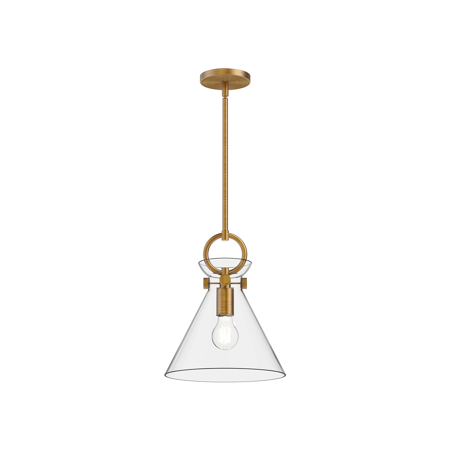 Emerson 11-in Steel Pendant