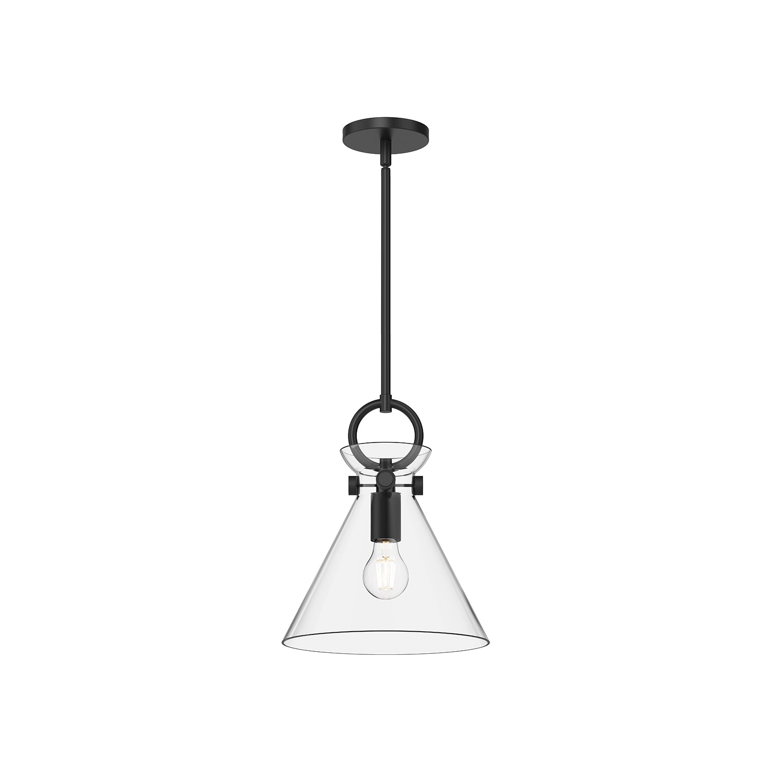 Emerson 11-in Steel Pendant