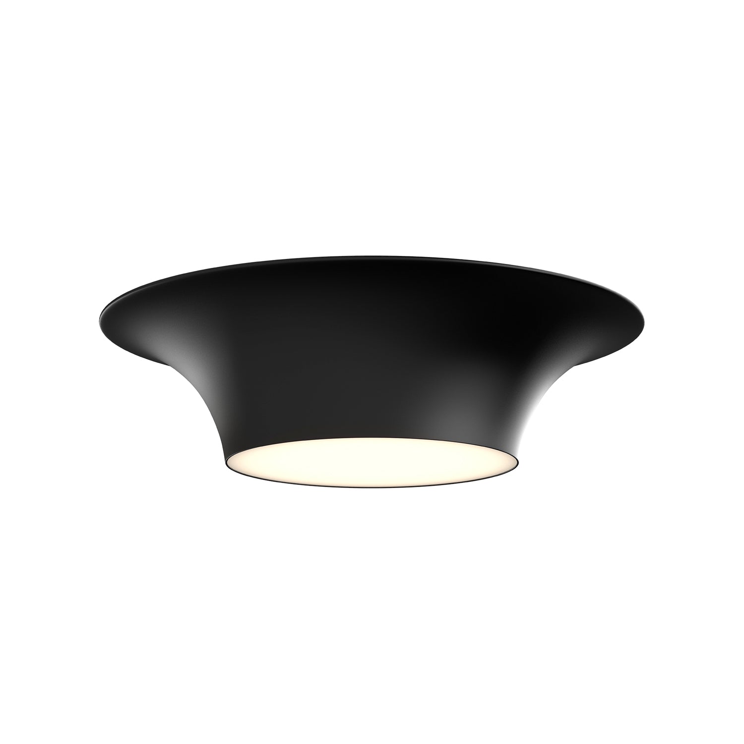 Emiko 16-in Steel Flush Mount