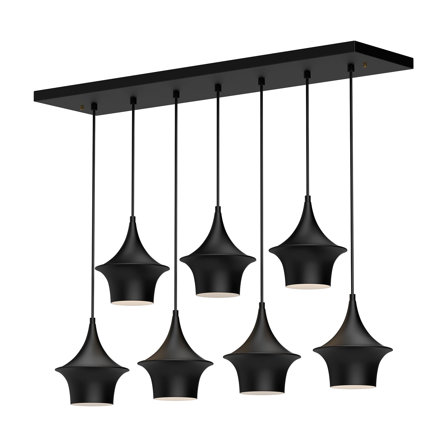 Emiko 36-in Steel Linear Pendant