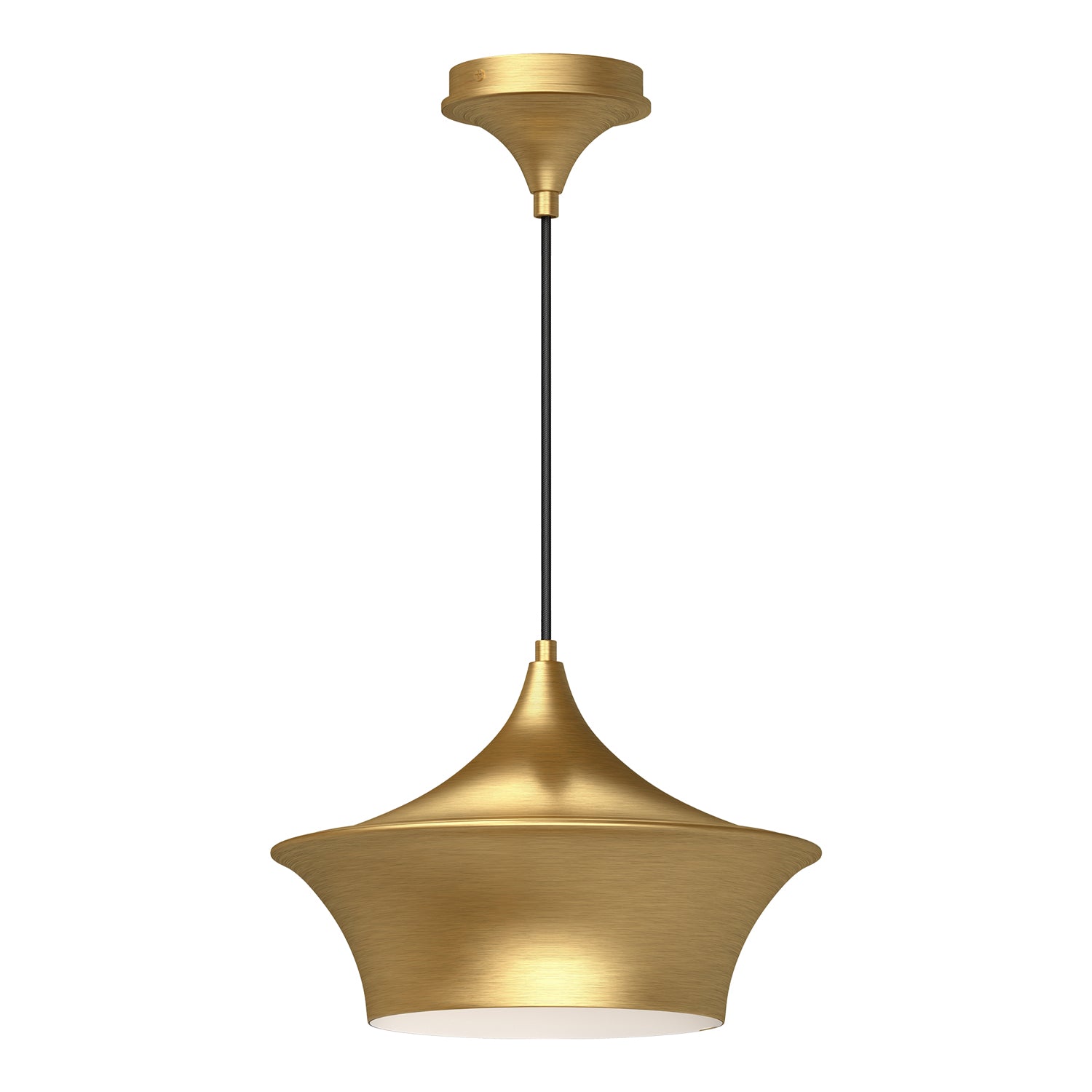 Emiko 12-in Steel Pendant