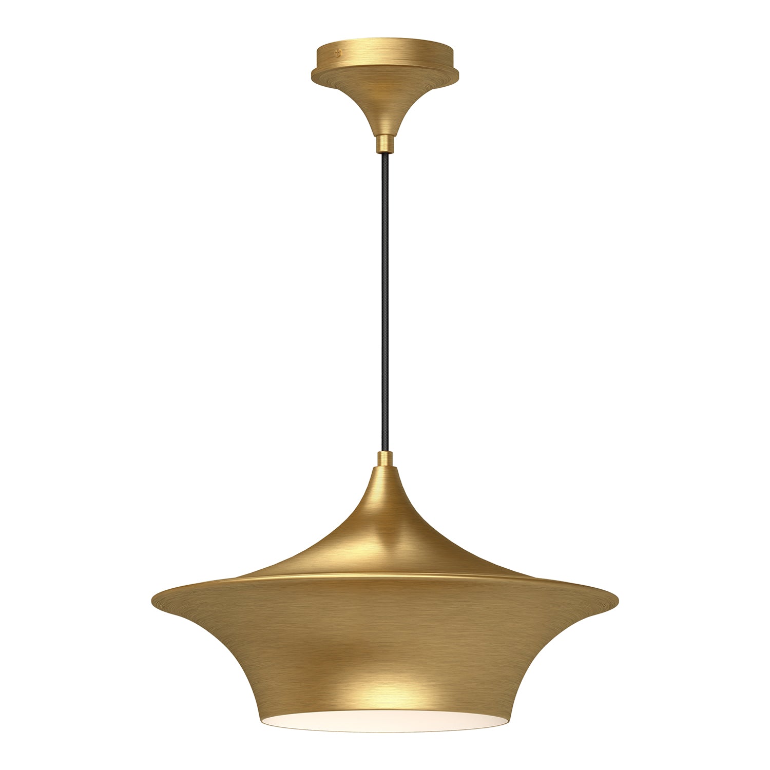 Emiko 16-in Steel Pendant