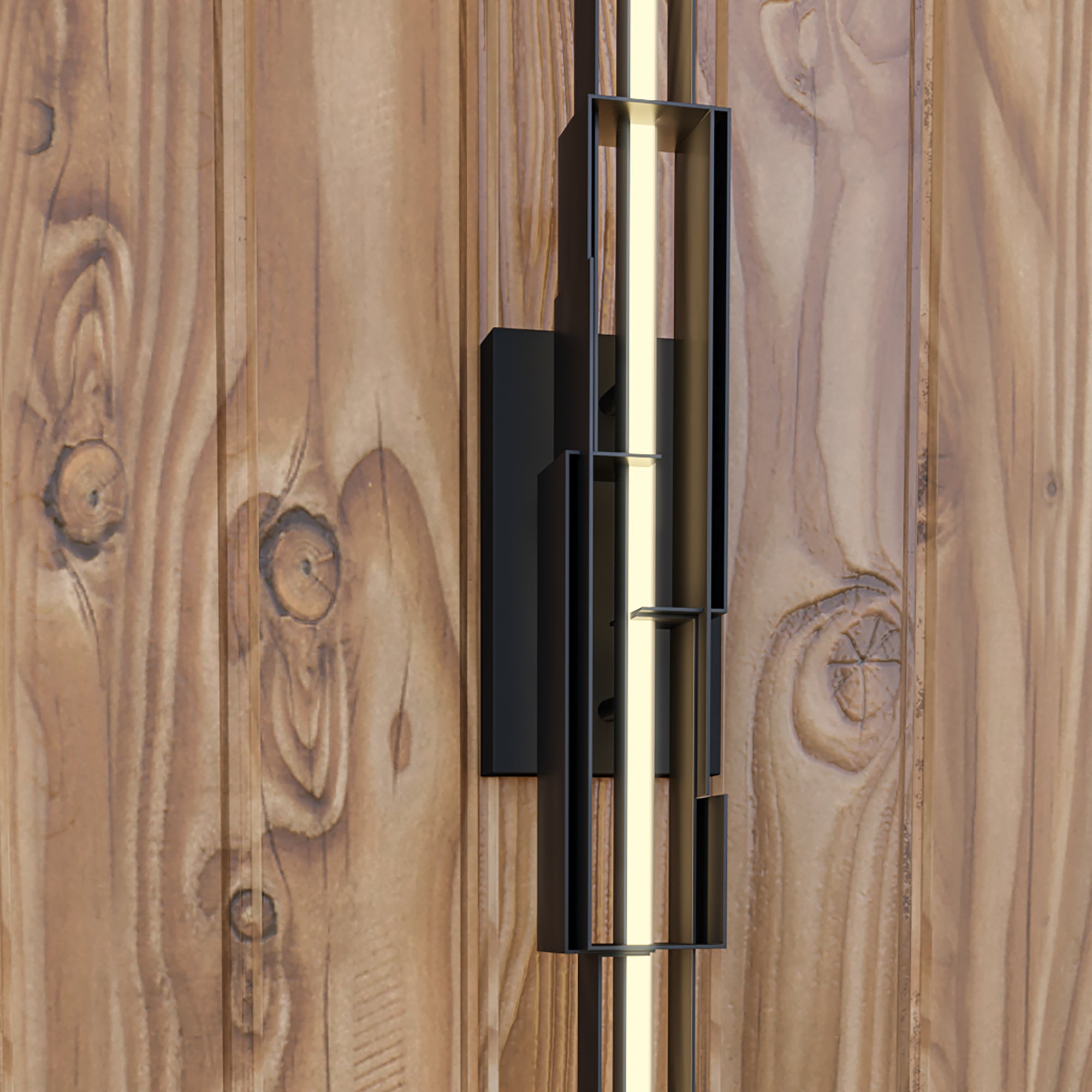 Enzo 60-in Aluminum PC Wall Sconce