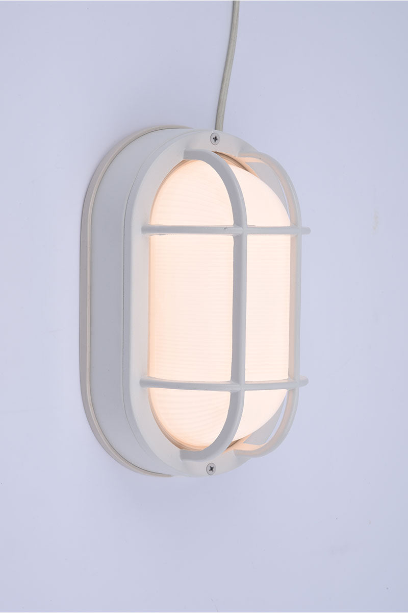 Residential LED Outdoor Wall Light 6W 6CCT White Bulkhead Fixture