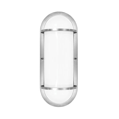 Residential LED 12.5W Oval Wall Sconce with Photocell Sensor