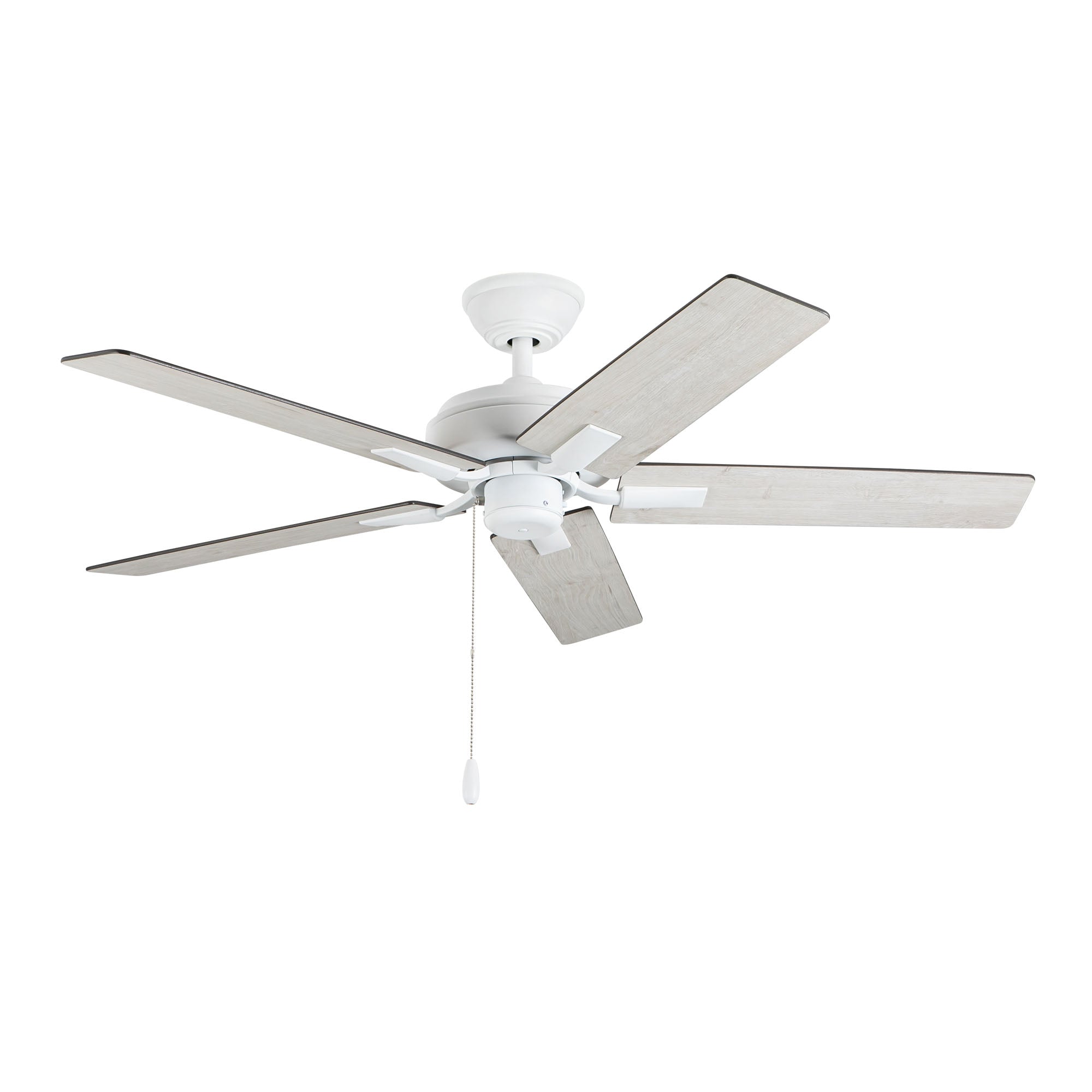 Erikson 52-in White Pull Chain Ceiling Fan