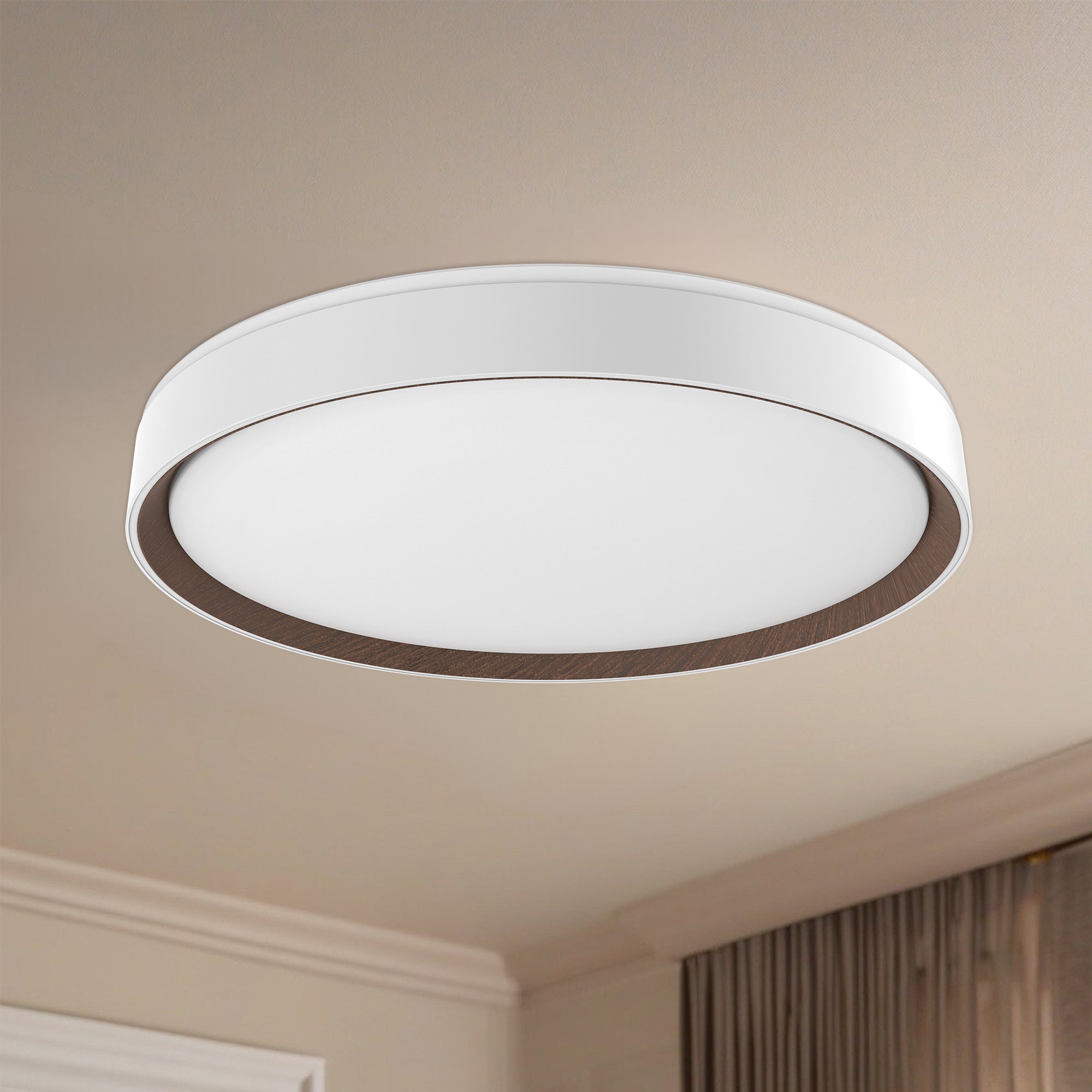 Essex 20-in Steel Flush Mount