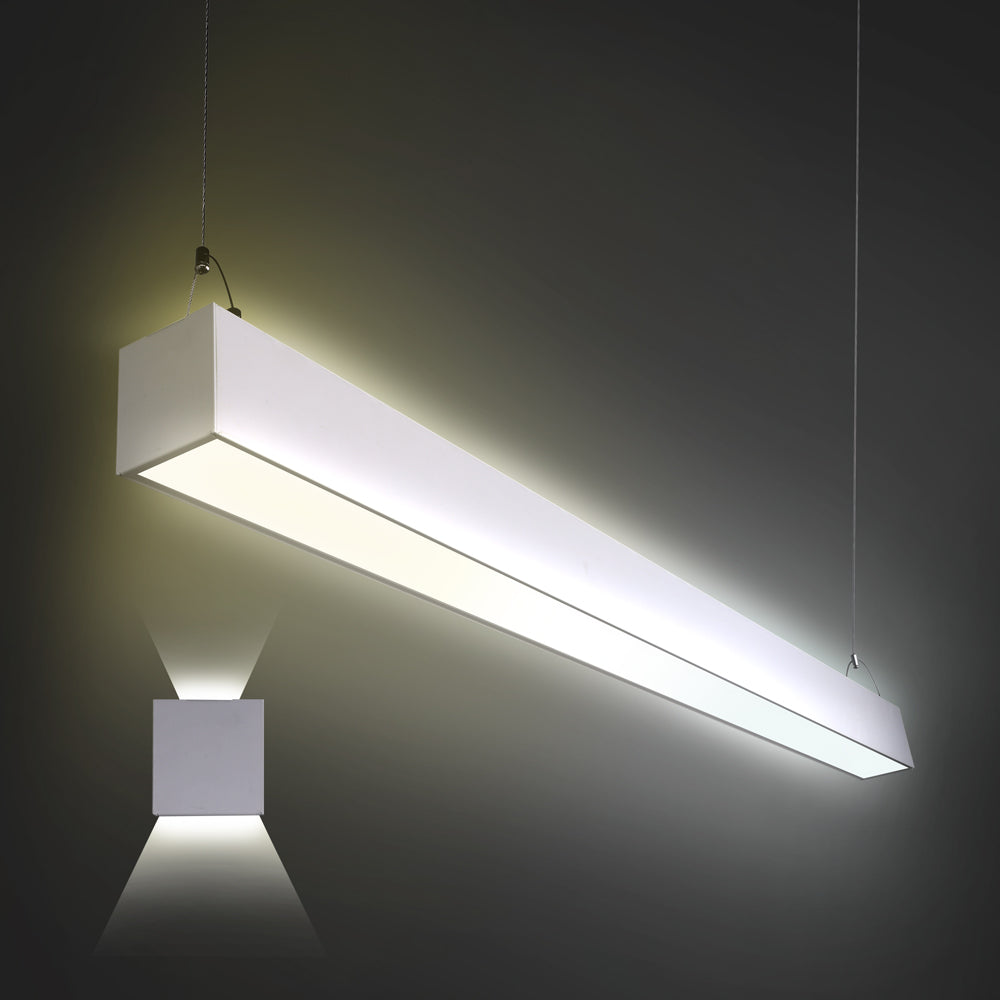 Modern Linear Pendant Lighting for Office and Home Spaces