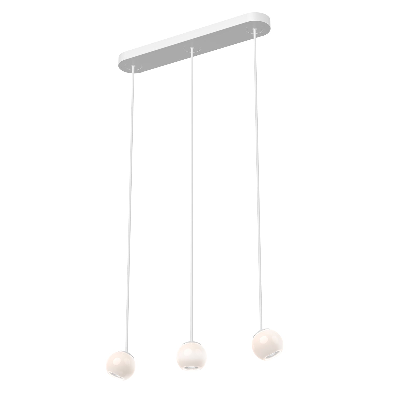 Europa 3 Head Aluminum Multi Pendant