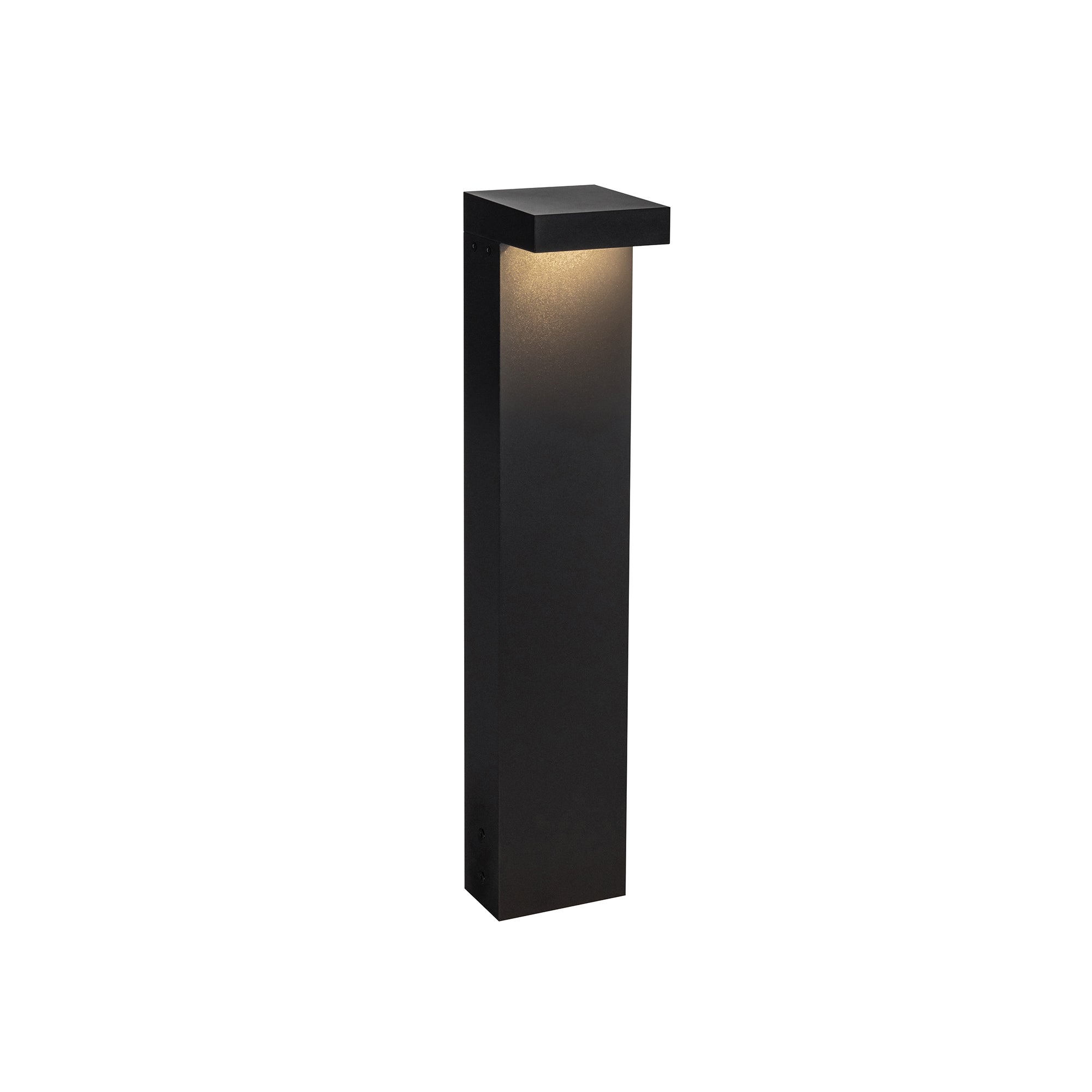Evans 24-in Heavy Cast Aluminum Exterior Bollard Light