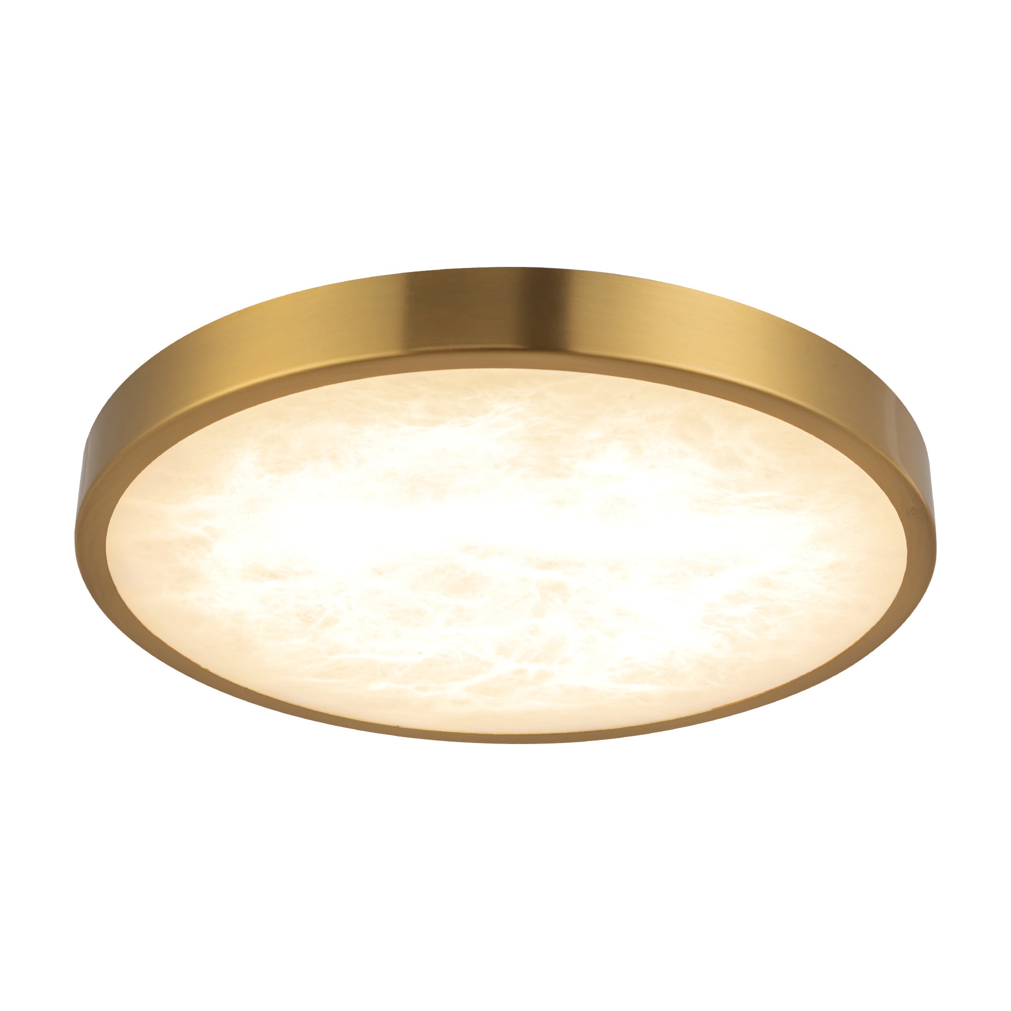 Evelyn 9-in Steel Flush Mount