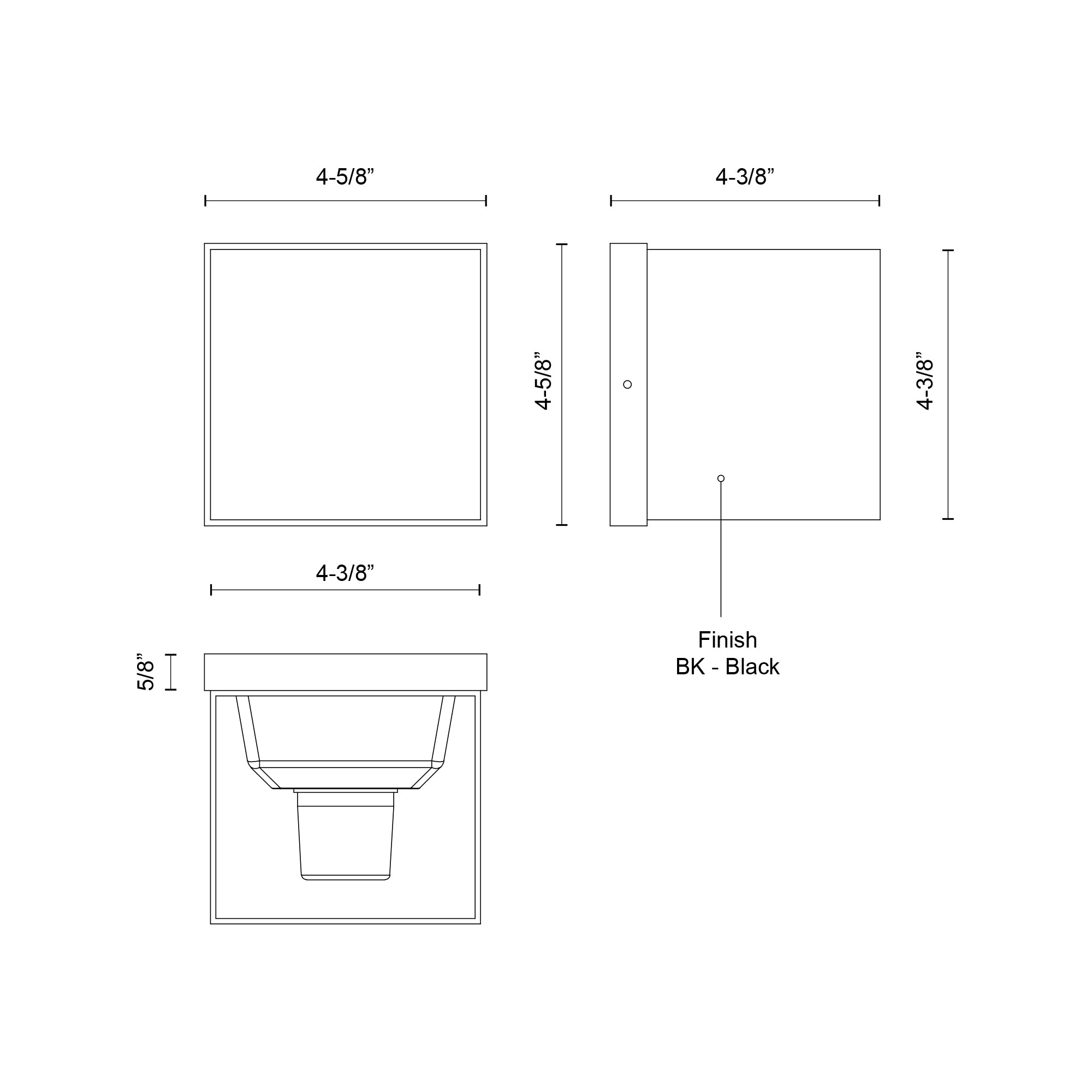 Helsinki 3-in Aluminum Outdoor Wall Sconce