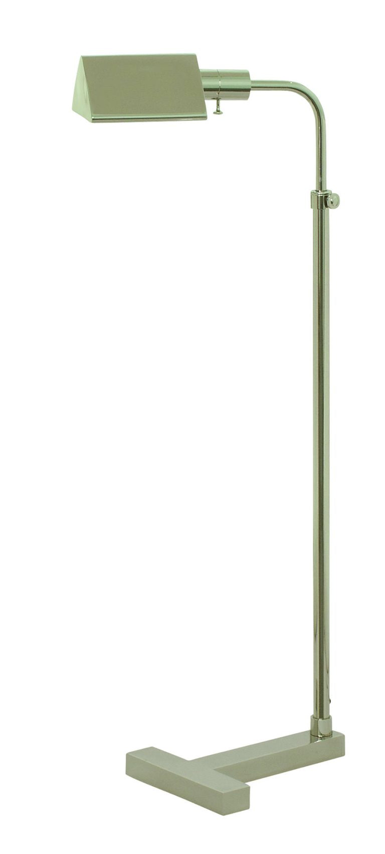 36-inch Fairfax Polished Nickel Floor Lamp