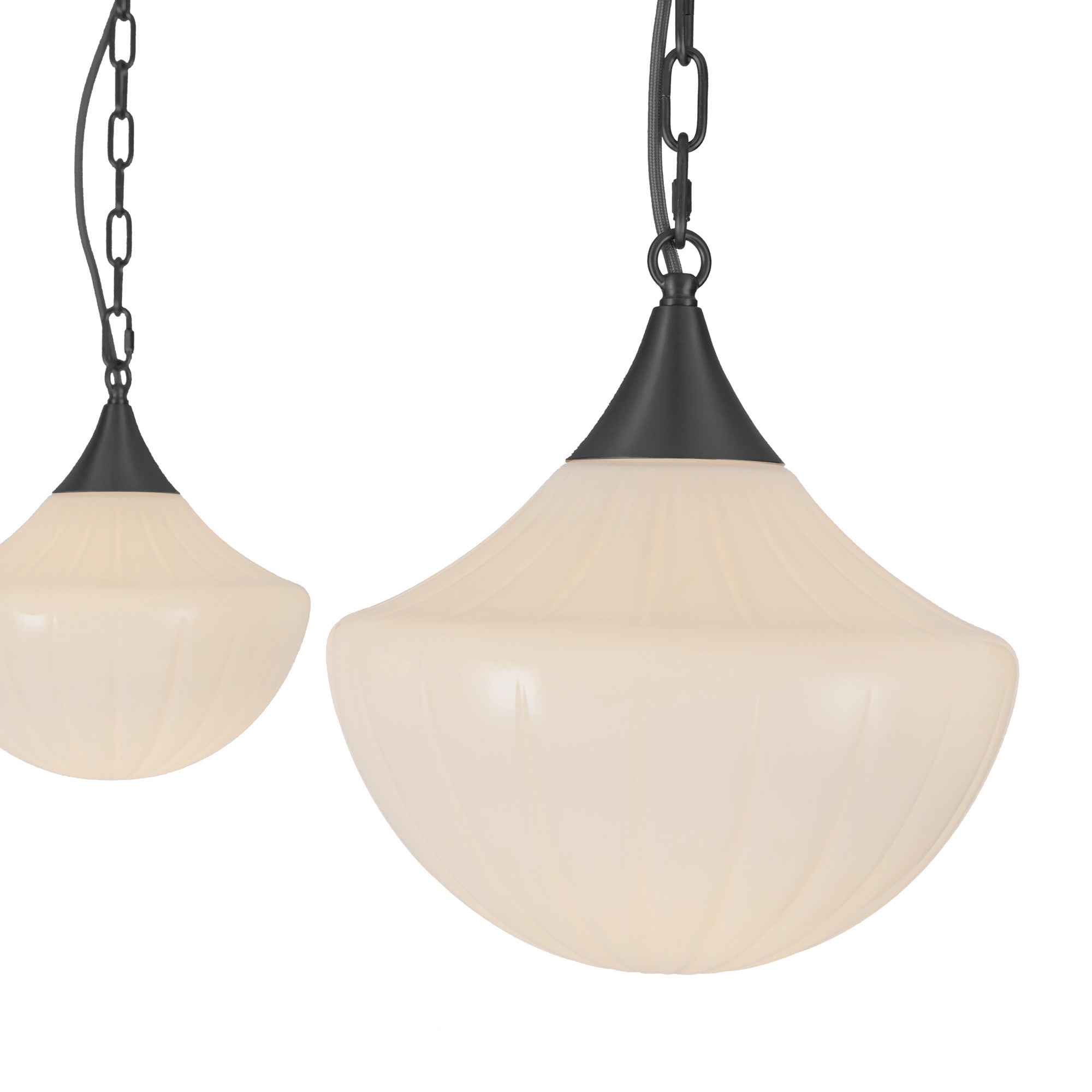 Farrah 3-Light Steel Multi Pendant
