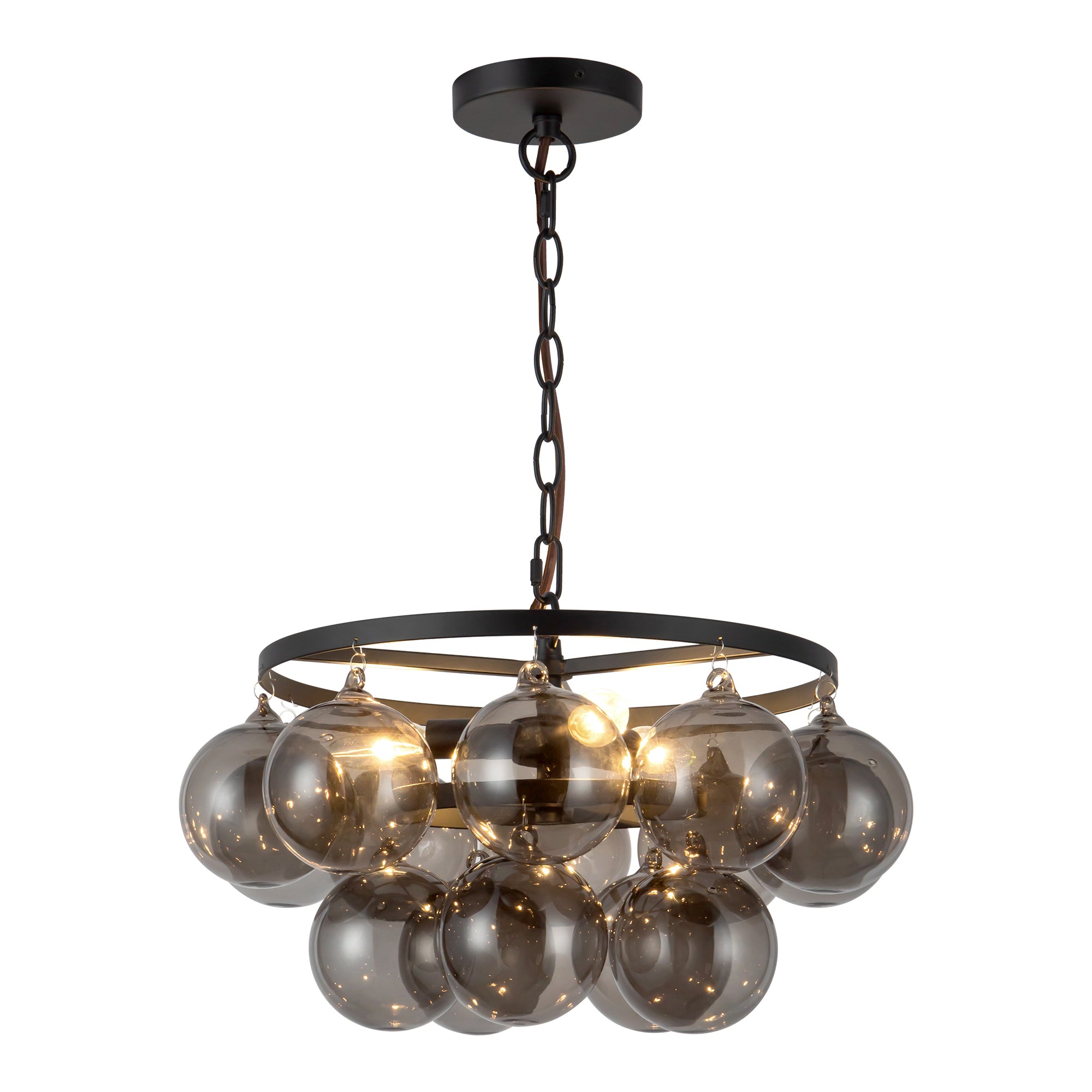Faye 18-in Steel Chandelier