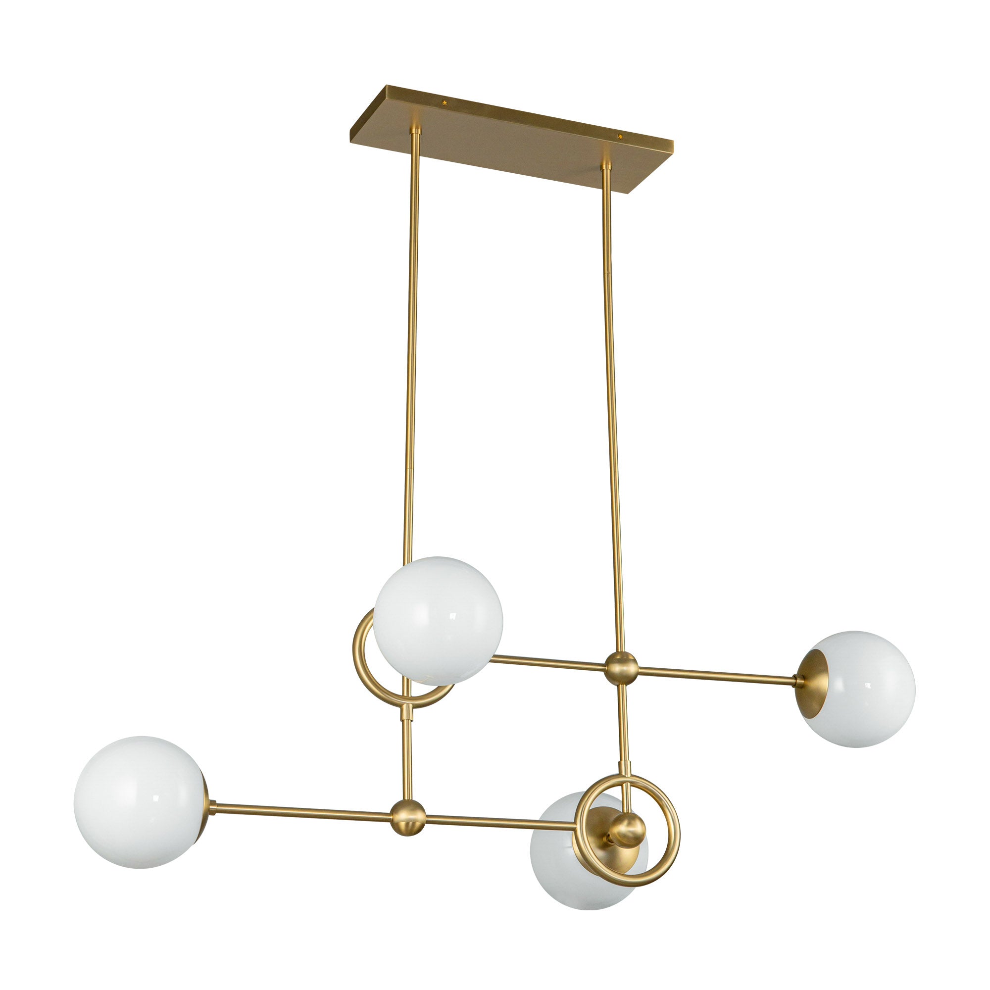 Fiore 42-in Steel Chandelier