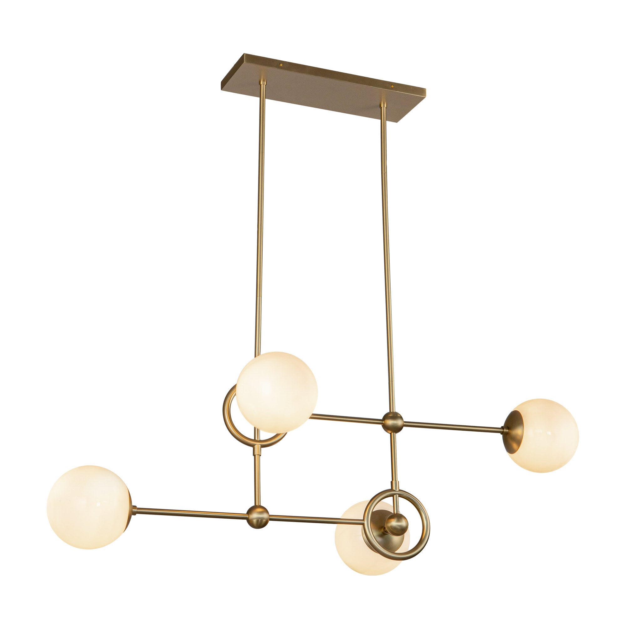 Fiore 42-in Steel Chandelier