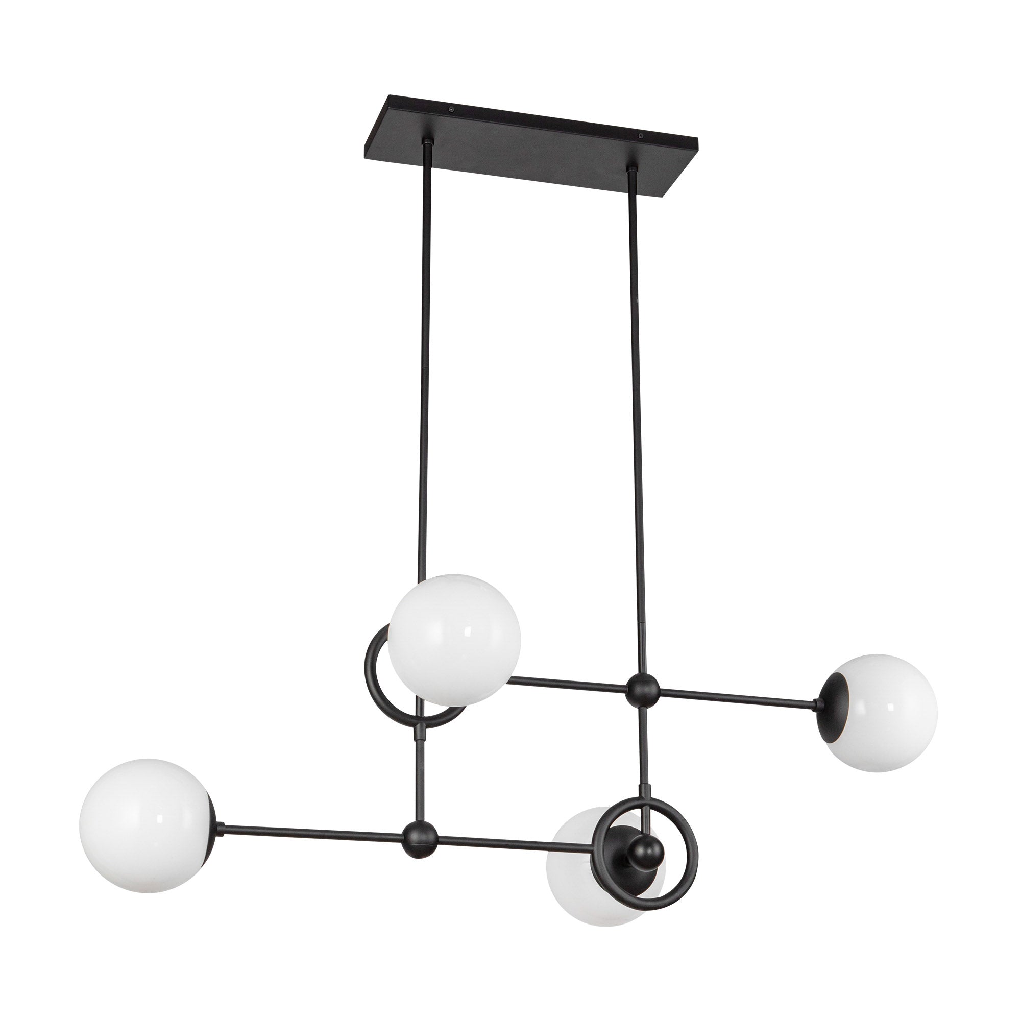Fiore 42-in Steel Chandelier