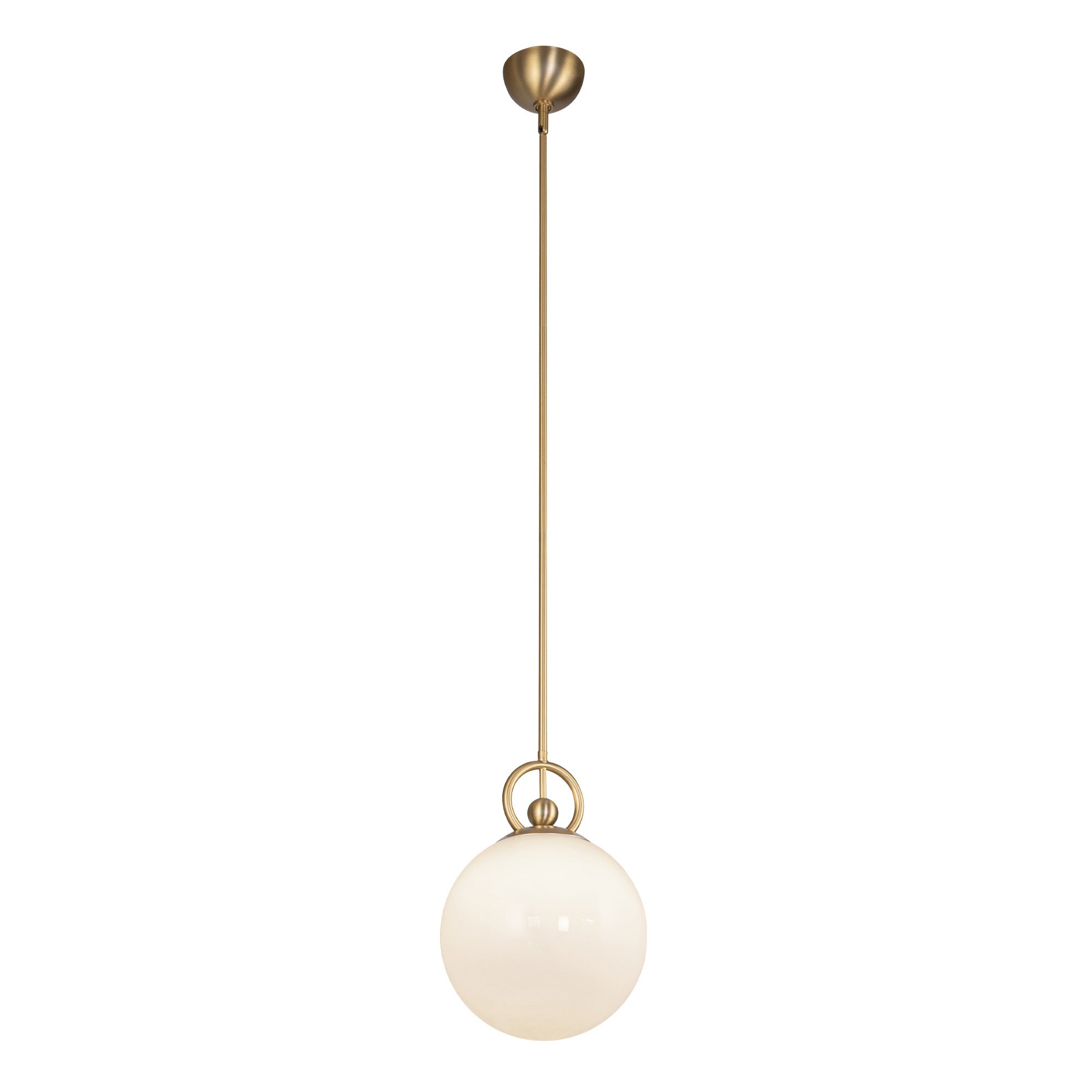 Fiore 10-in Steel Pendant