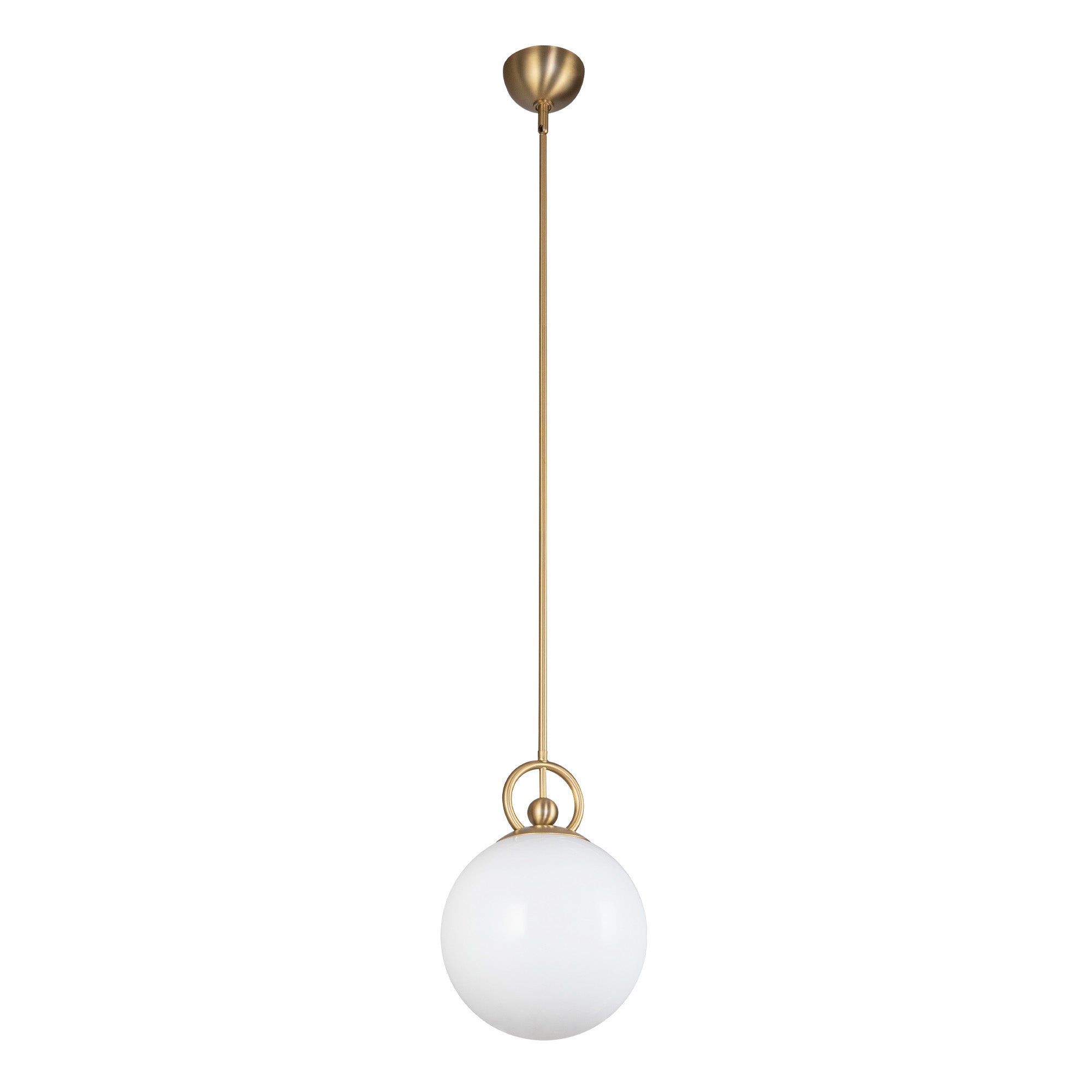 Fiore 10-in Steel Pendant