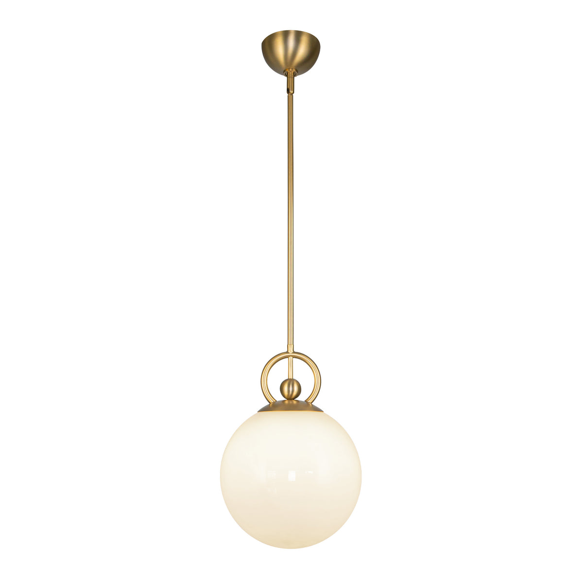 Fiore 10-in Steel Pendant