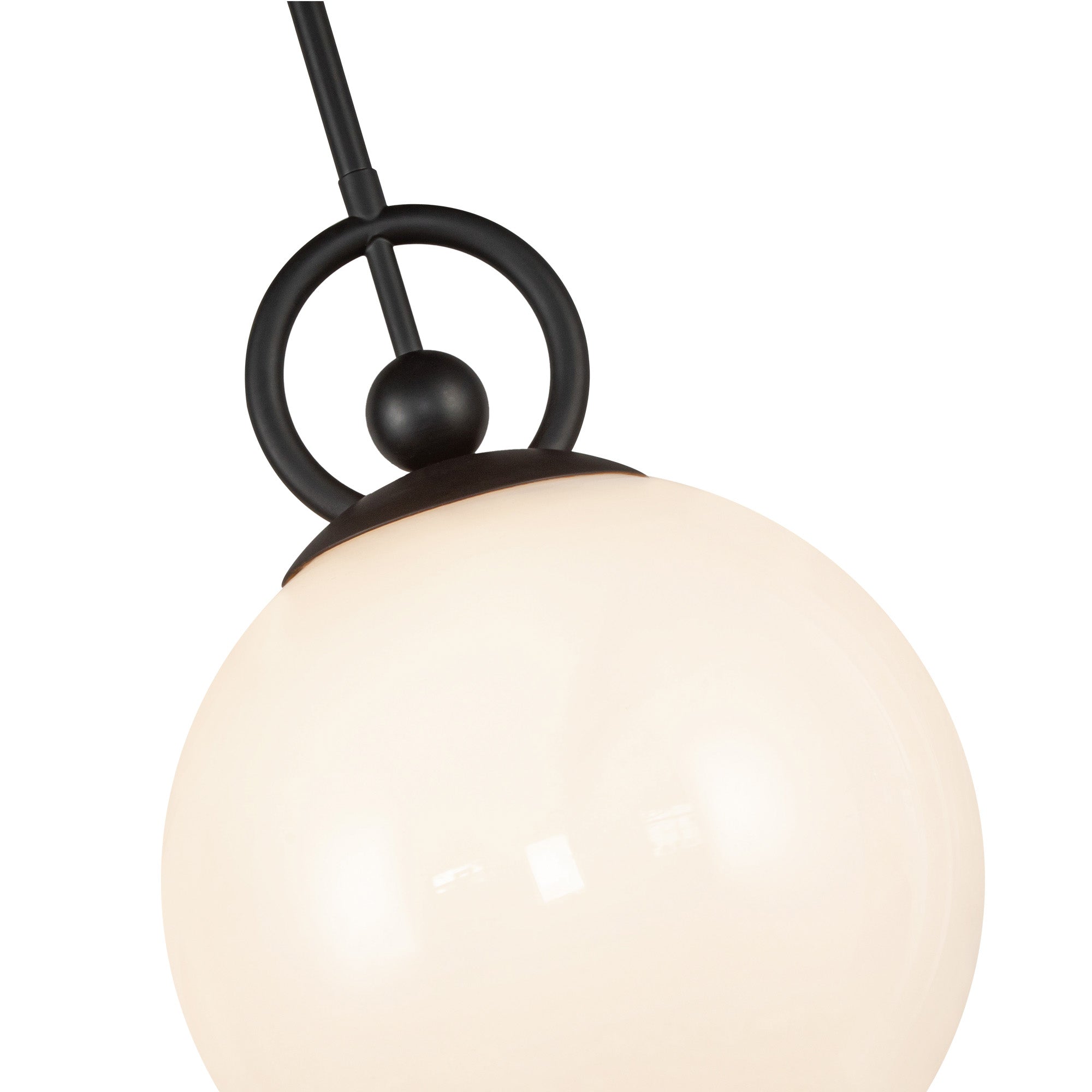 Fiore 10-in Steel Pendant