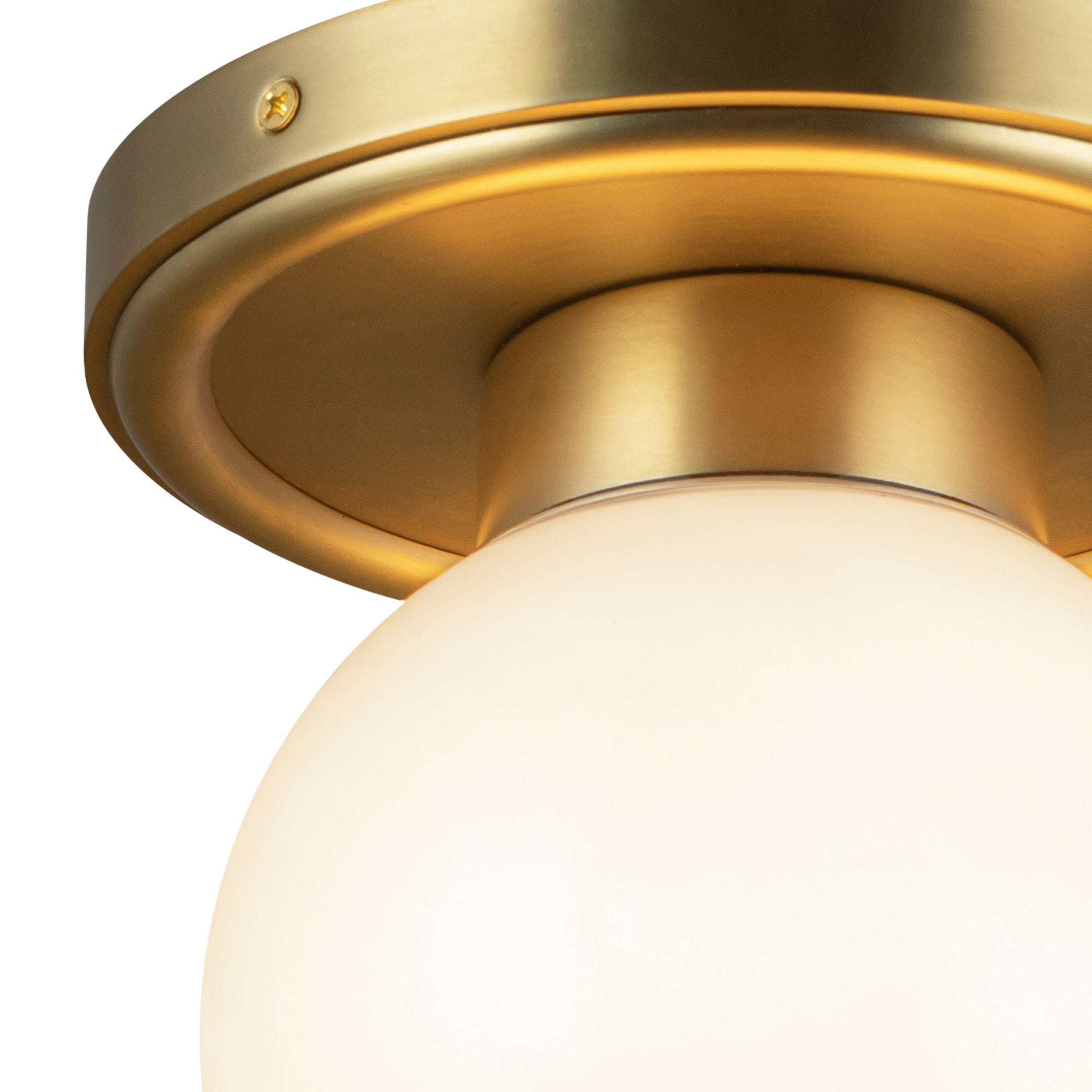 Fiore 6-in Steel Semi-Flush Mount