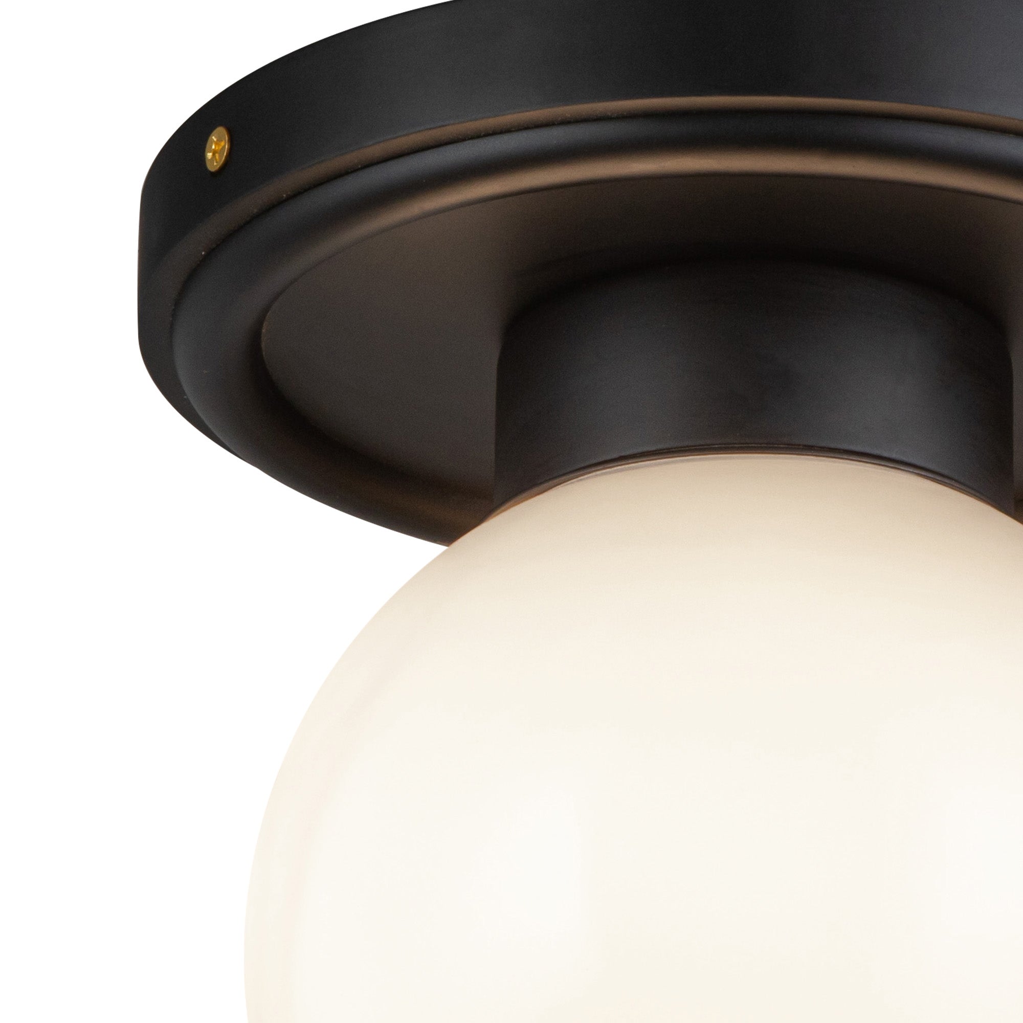 Fiore 6-in Steel Semi-Flush Mount