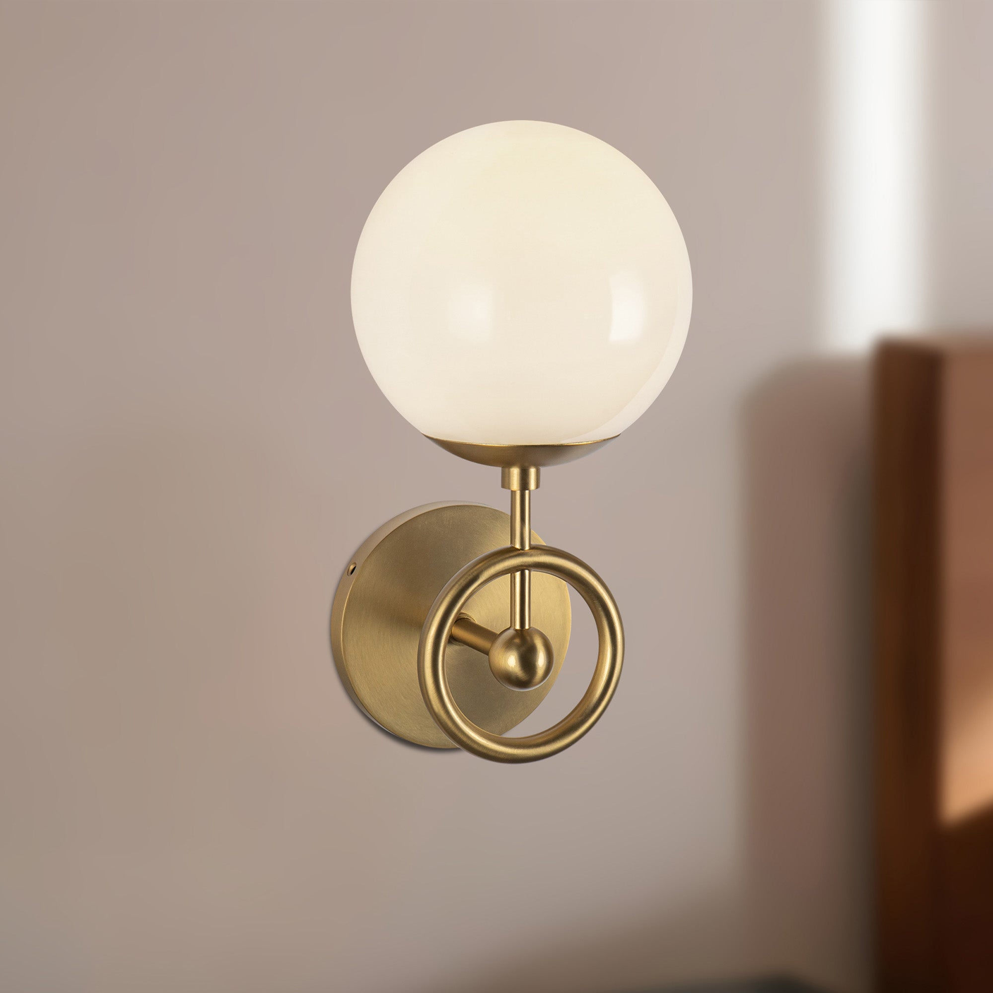 Fiore 6-in Steel Vanity Light
