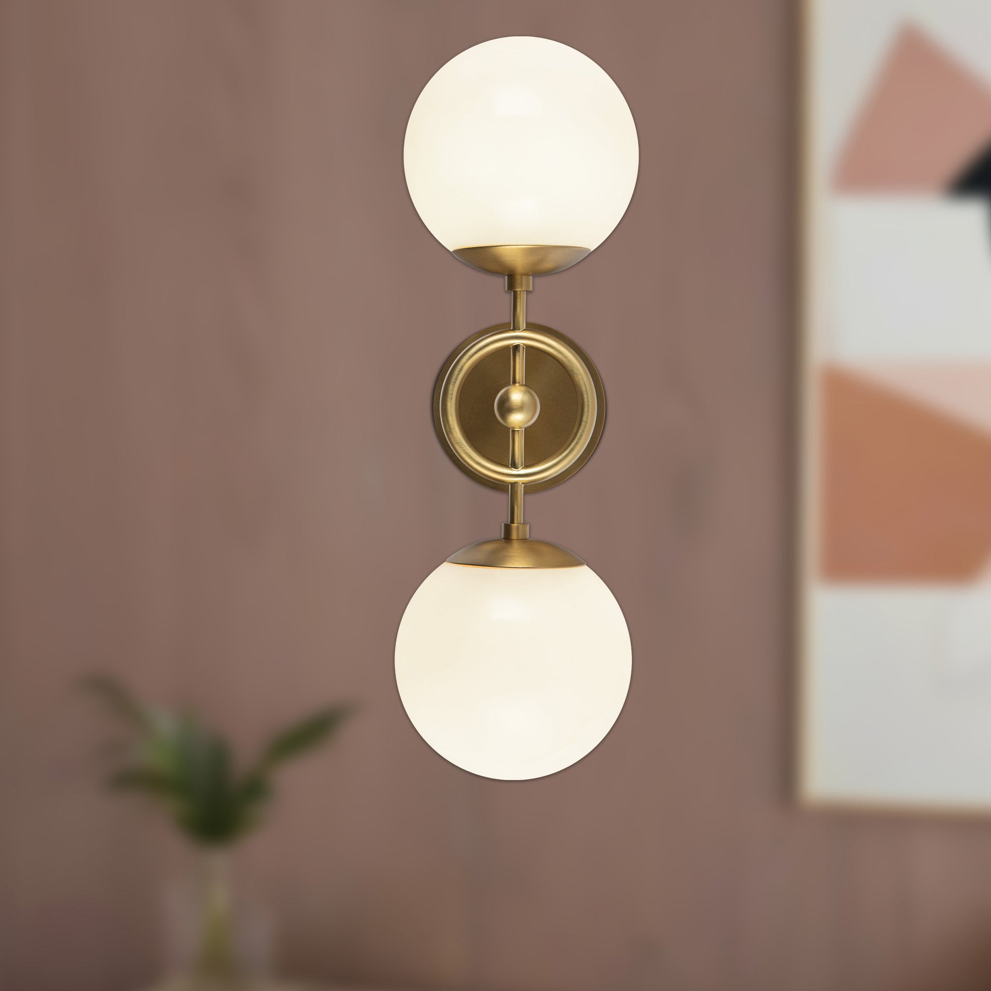 Fiore 18-in Steel Vanity Light