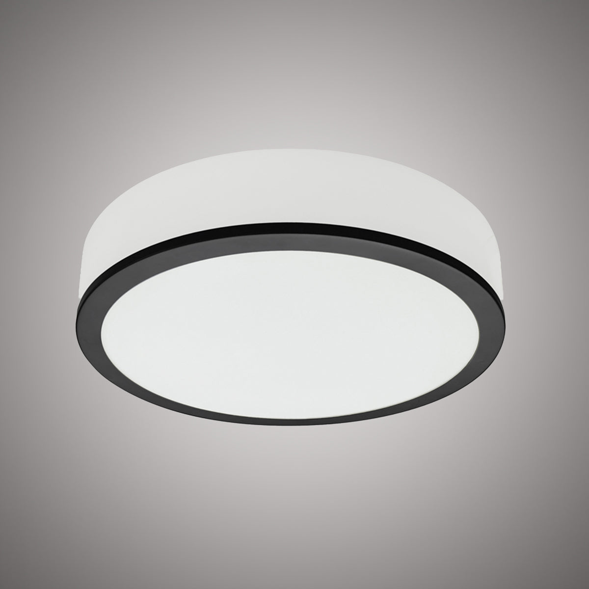 Eclips 14-in Matte Black Dimmable 20W