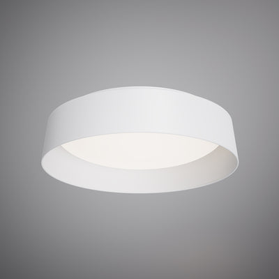Pure 15-in Matte White Outside/White Inside Flush Mount Dimmable 26W