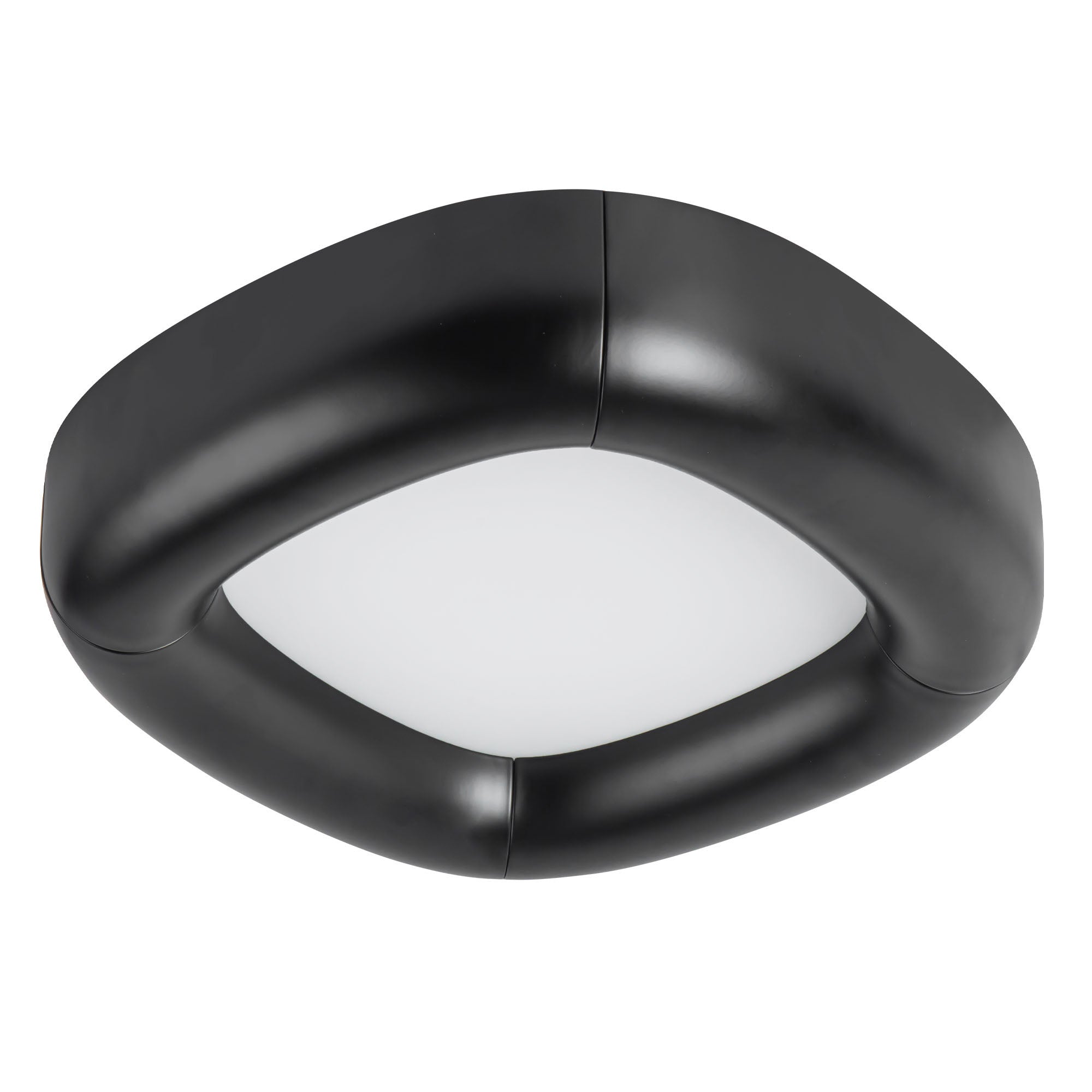 Folio 15-in Aluminum Flush Mount