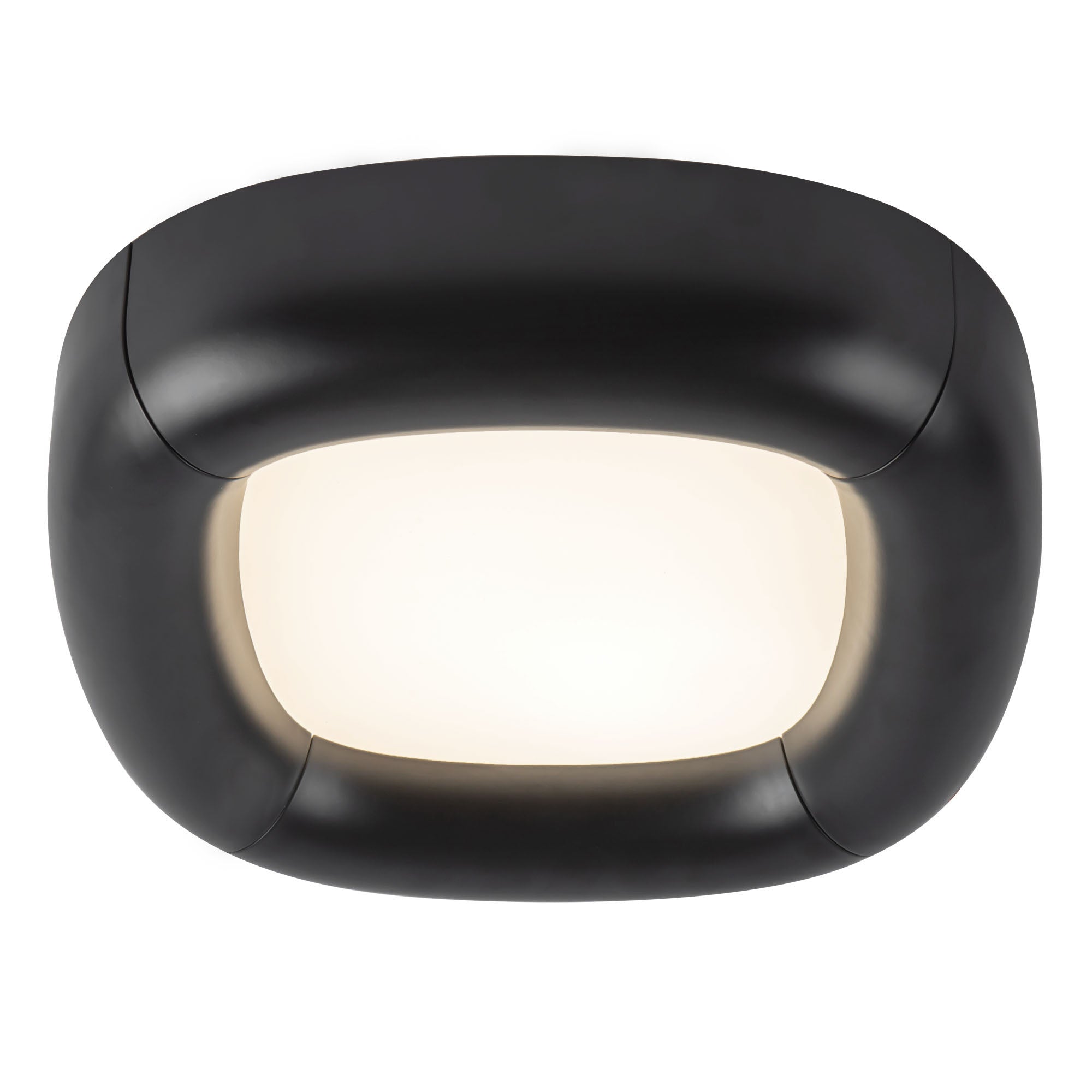 Folio 15-in Aluminum Flush Mount