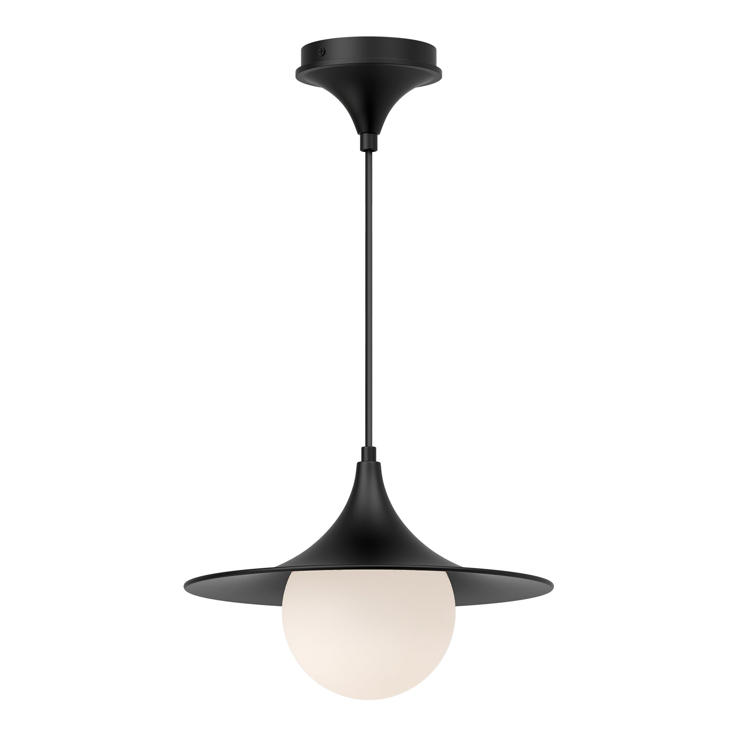 Fuji 12-in Steel Pendant