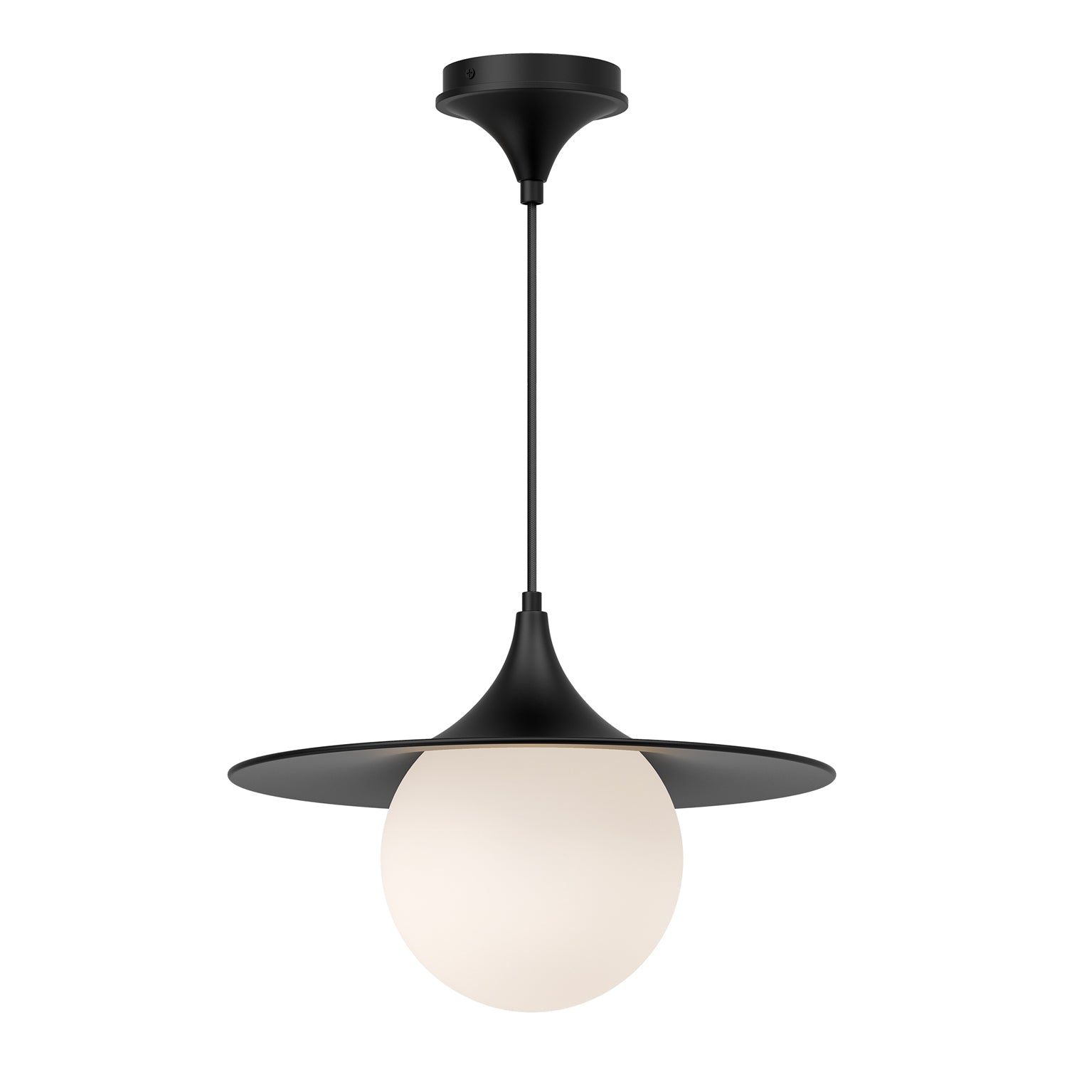 Fuji 16-in Steel Pendant