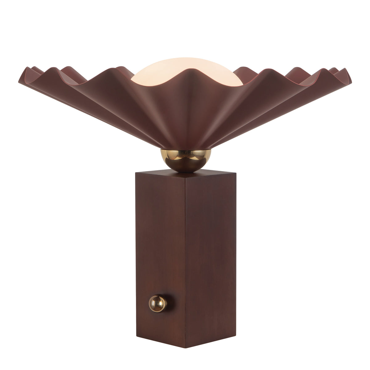 Furrow 14-in Steel Table Lamp